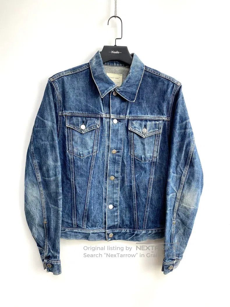 Helmut Lang HELMUT LANG Washed Blue Denim Jacket Size US S / EU 44-46 / 1 - 1 Thumbnail
