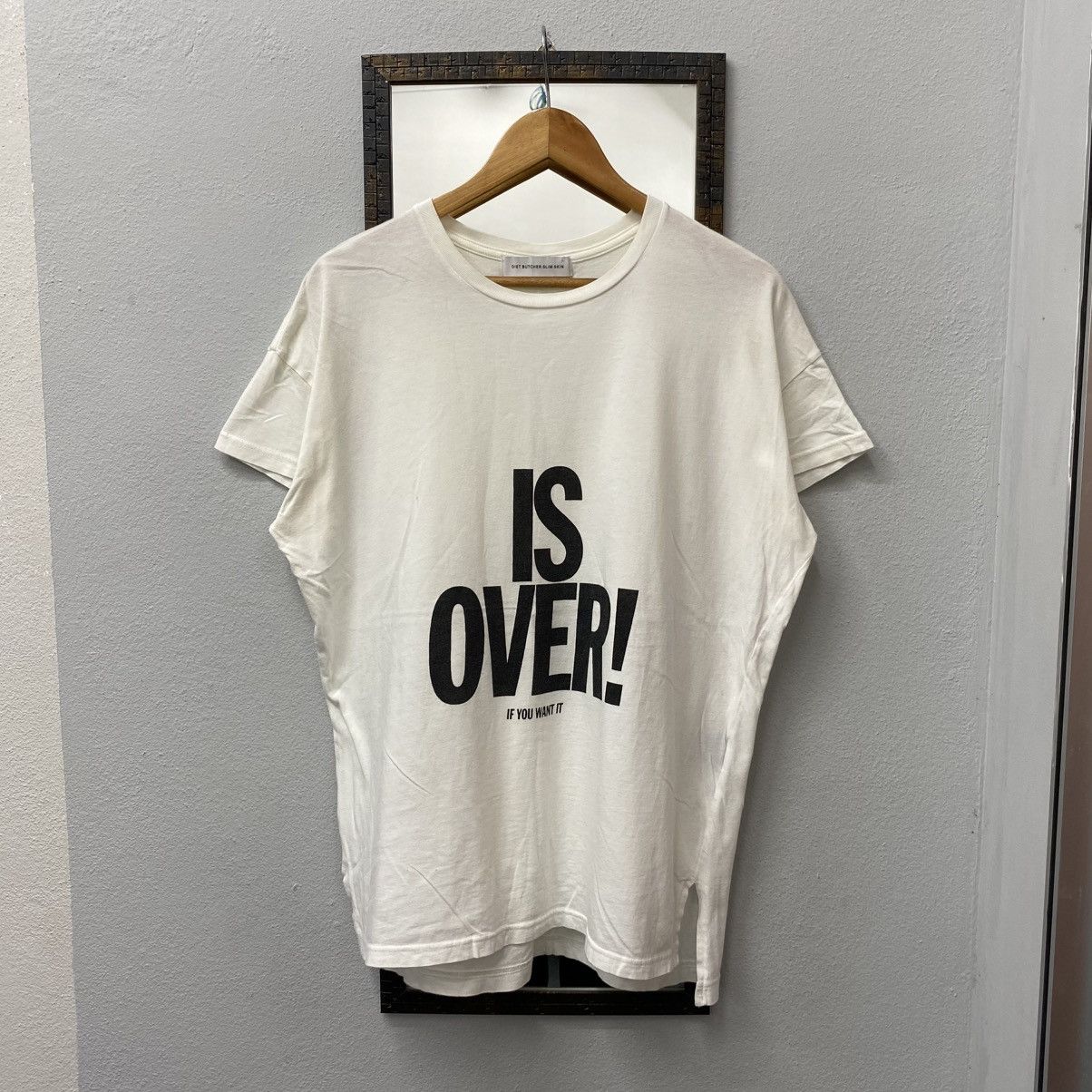 Diet Butcher Slim Skin 2019 Spring Summer IS OVER! John Lennon Yoko Ono Tee Size US S / EU 44-46 / 1 - 1 Thumbnail