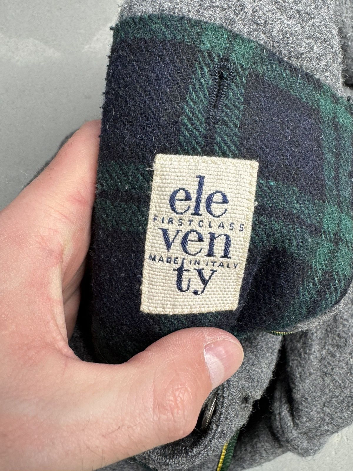 Eleventy Eleventy Wool Blazer Jacket Size 54R - 4 Thumbnail