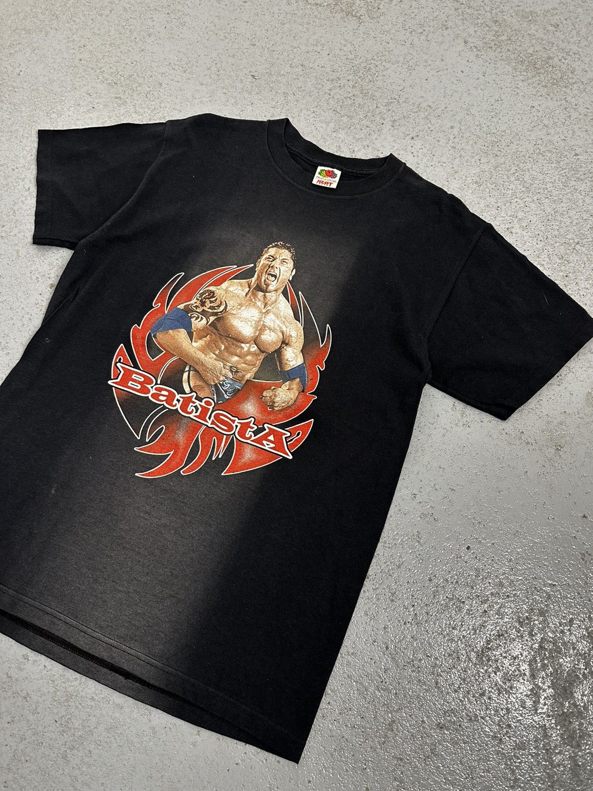 WWE Vintage 00s Batista WWE T-Shirt Size US M / EU 48-50 / 2 - 3 Thumbnail