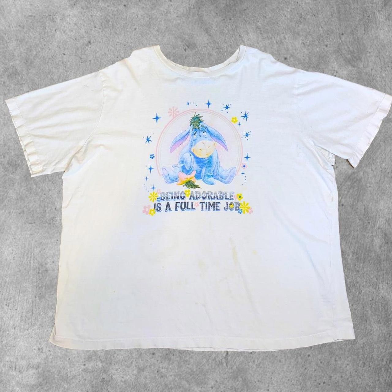 Disney Vintage Winnie The Pooh 'Eeyore' Tee Size US XL / EU 56 / 4 - 1 Preview