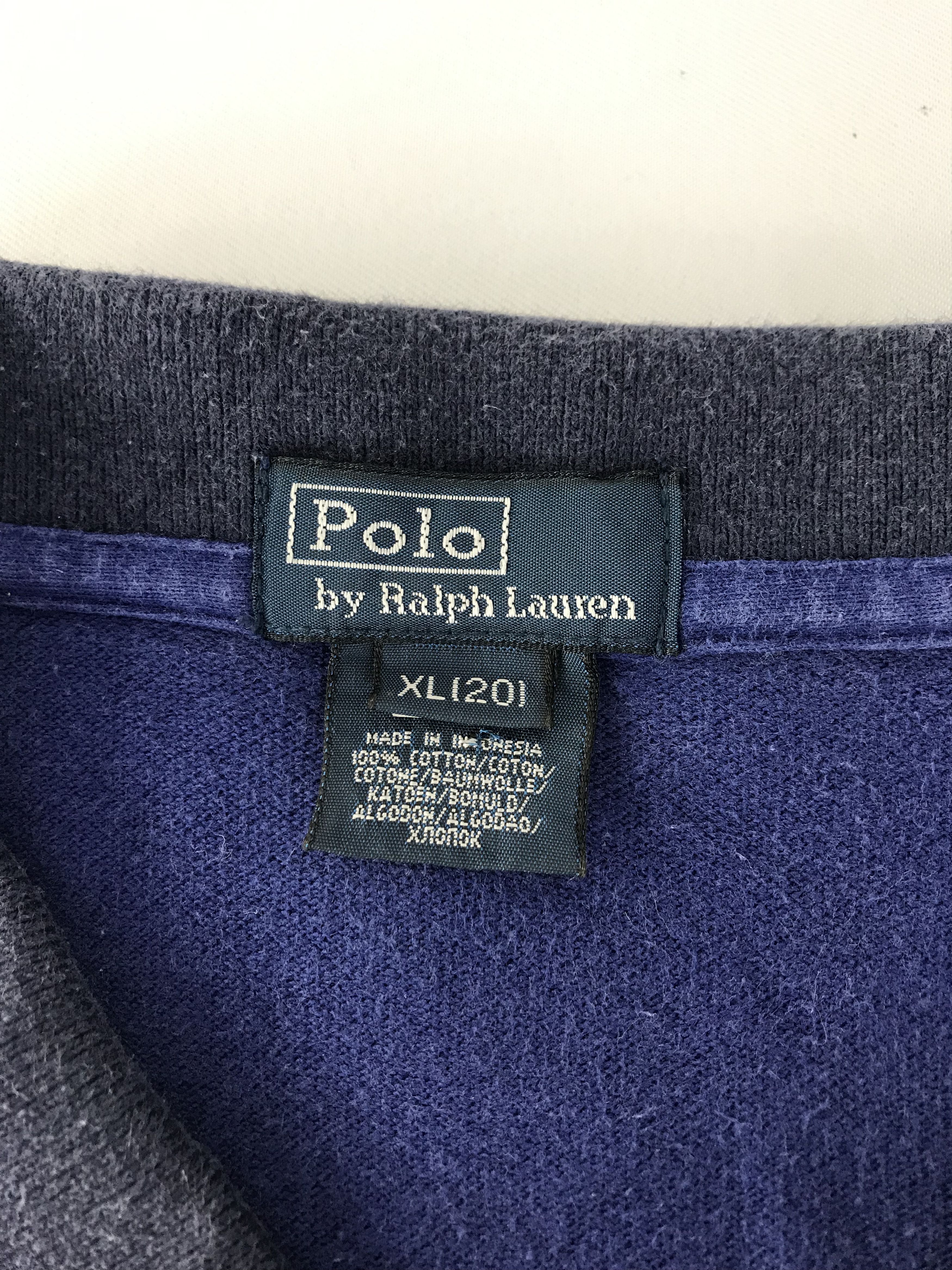 Polo Ralph Lauren Polo Ralph Lauren #3 Embroidery Logo Block Big Pony Tee Size US S / EU 44-46 / 1 - 6 Thumbnail