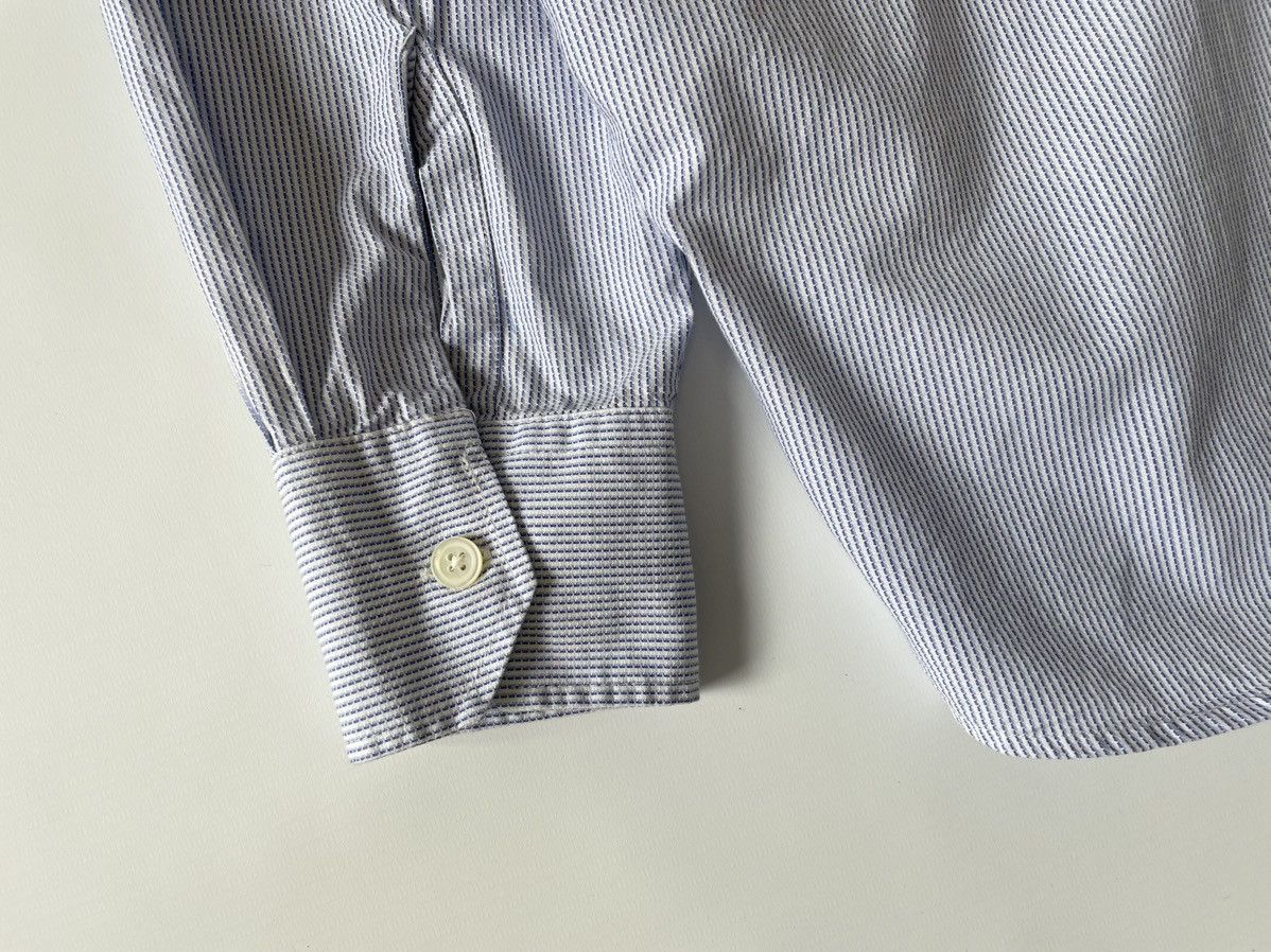 Our Legacy White / Blue Stripe Cotton ‘Above’ Shirt Size US M / EU 48-50 / 2 - 15 Thumbnail