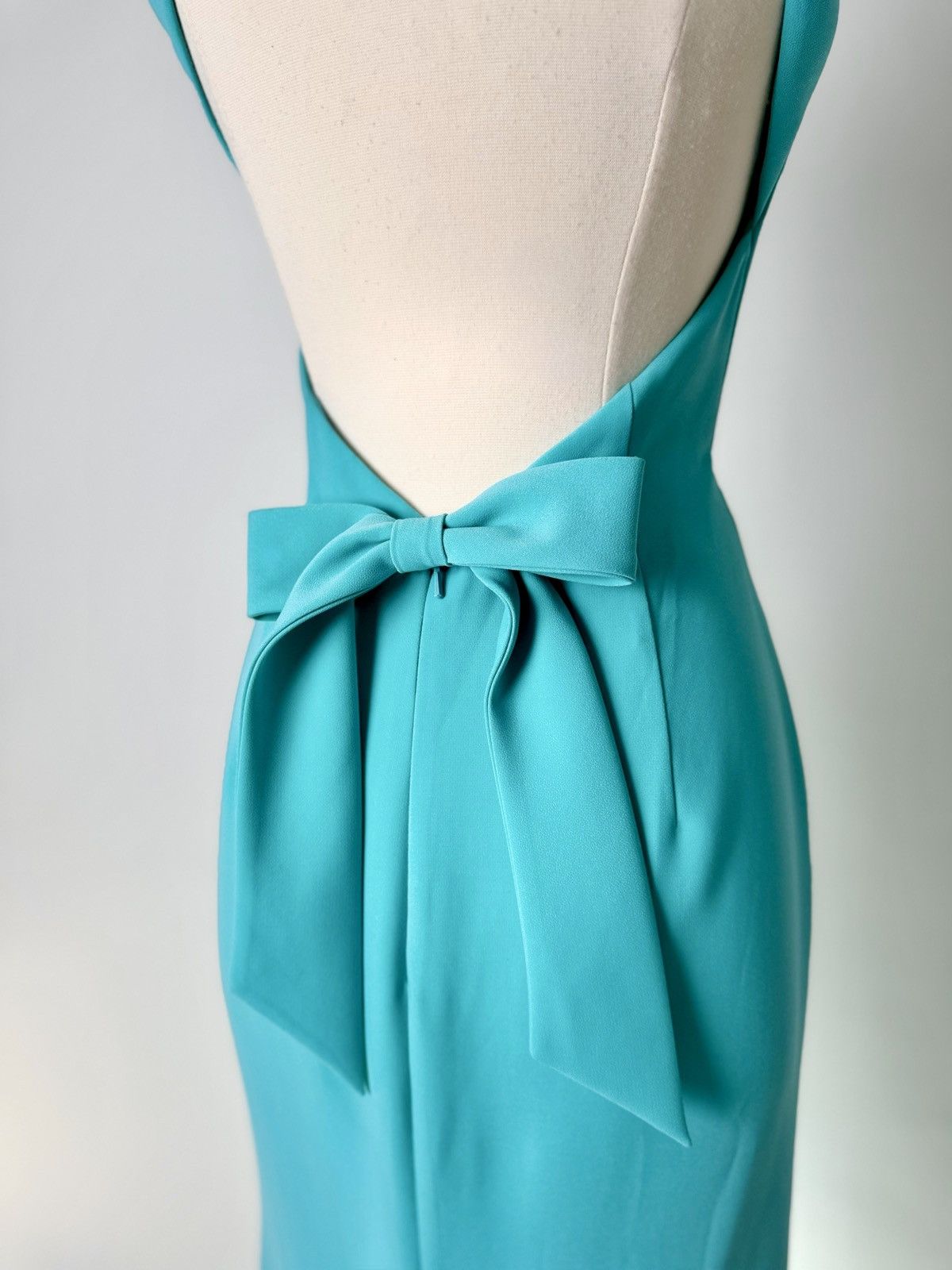 Other Brand New US 6 Jovani Maxi Evening Dress in Tiffany Color Size M / US 6-8 / IT 42-44 - 4 Thumbnail