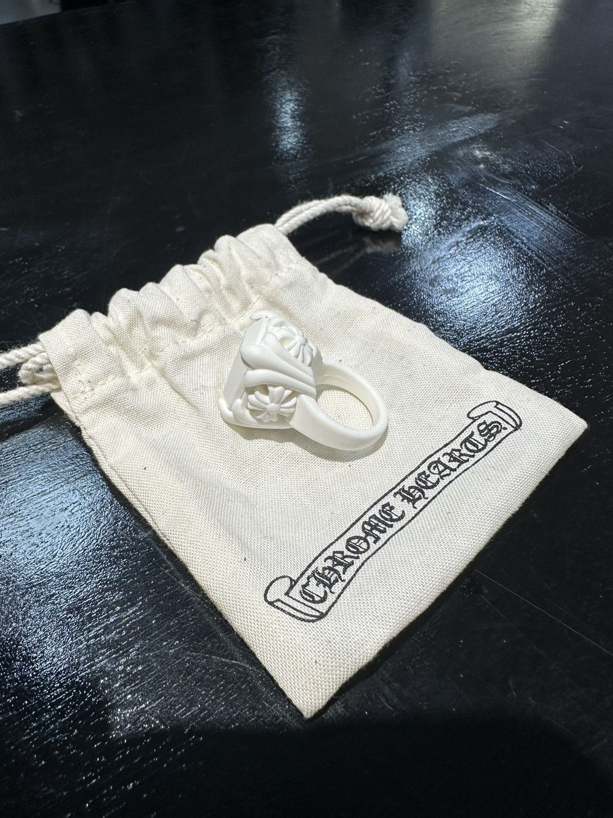 Chrome Hearts Chrome Hearts Silicone Cocktail Ring Size ONE SIZE - 2 Thumbnail