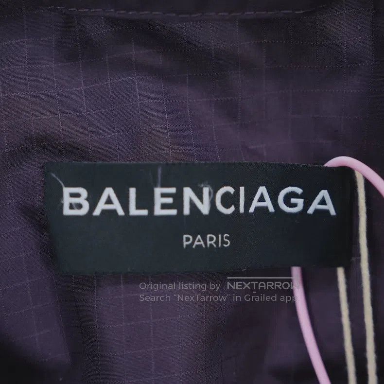 Balenciaga Balenciaga Logo Patchwork Windbreaker Size US S / EU 44-46 / 1 - 5 Thumbnail