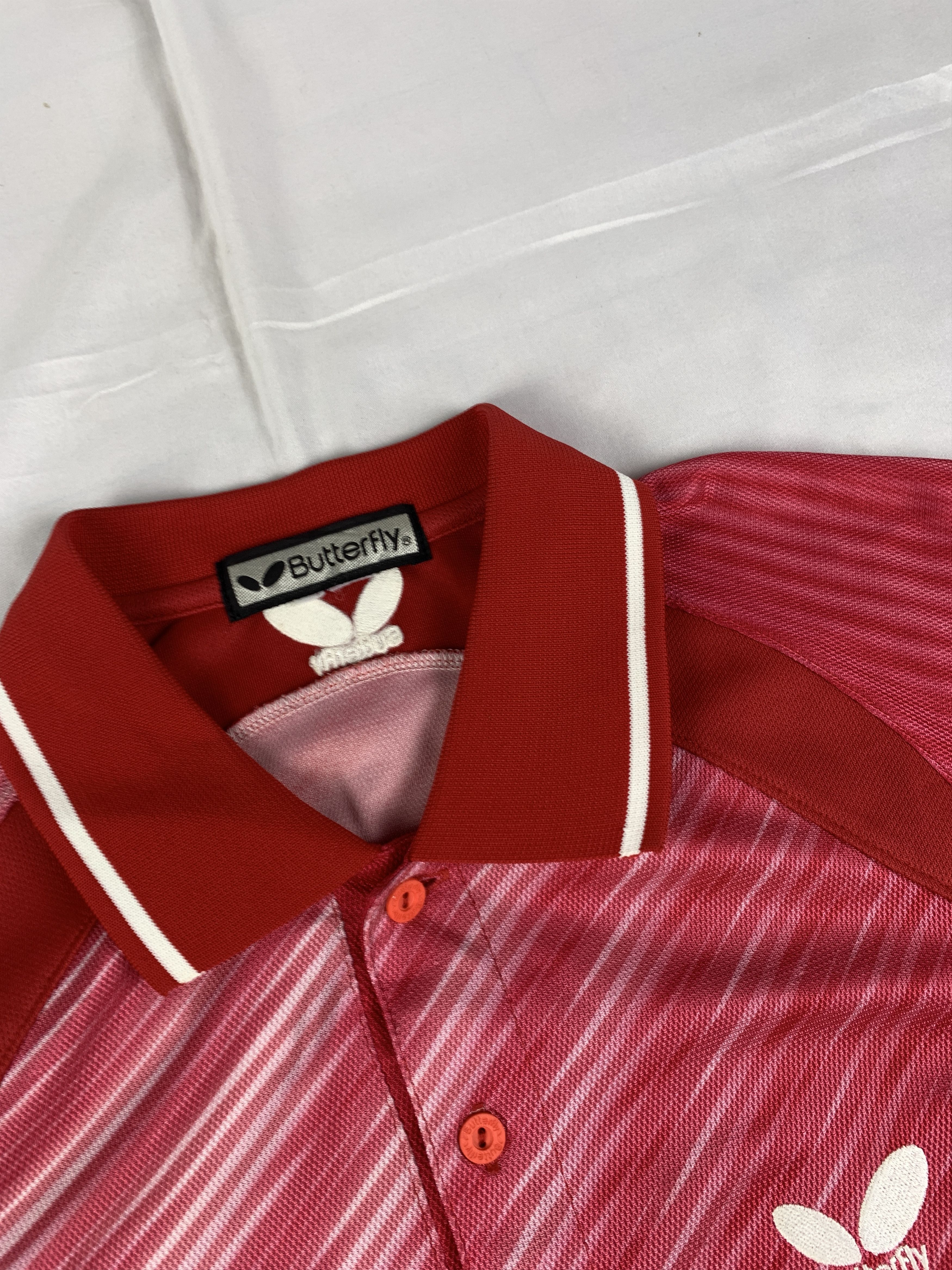 Japanese Brand 2000s Butterfly Table Tennis Jersey (M) Size M / US 6-8 / IT 42-44 - 7 Thumbnail