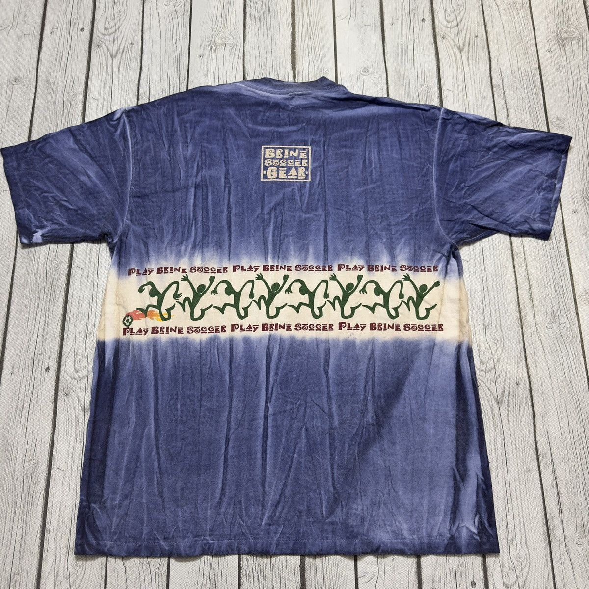 Vintage Vintage Brine Soccer tee Size US L / EU 52-54 / 3 - 2 Thumbnail