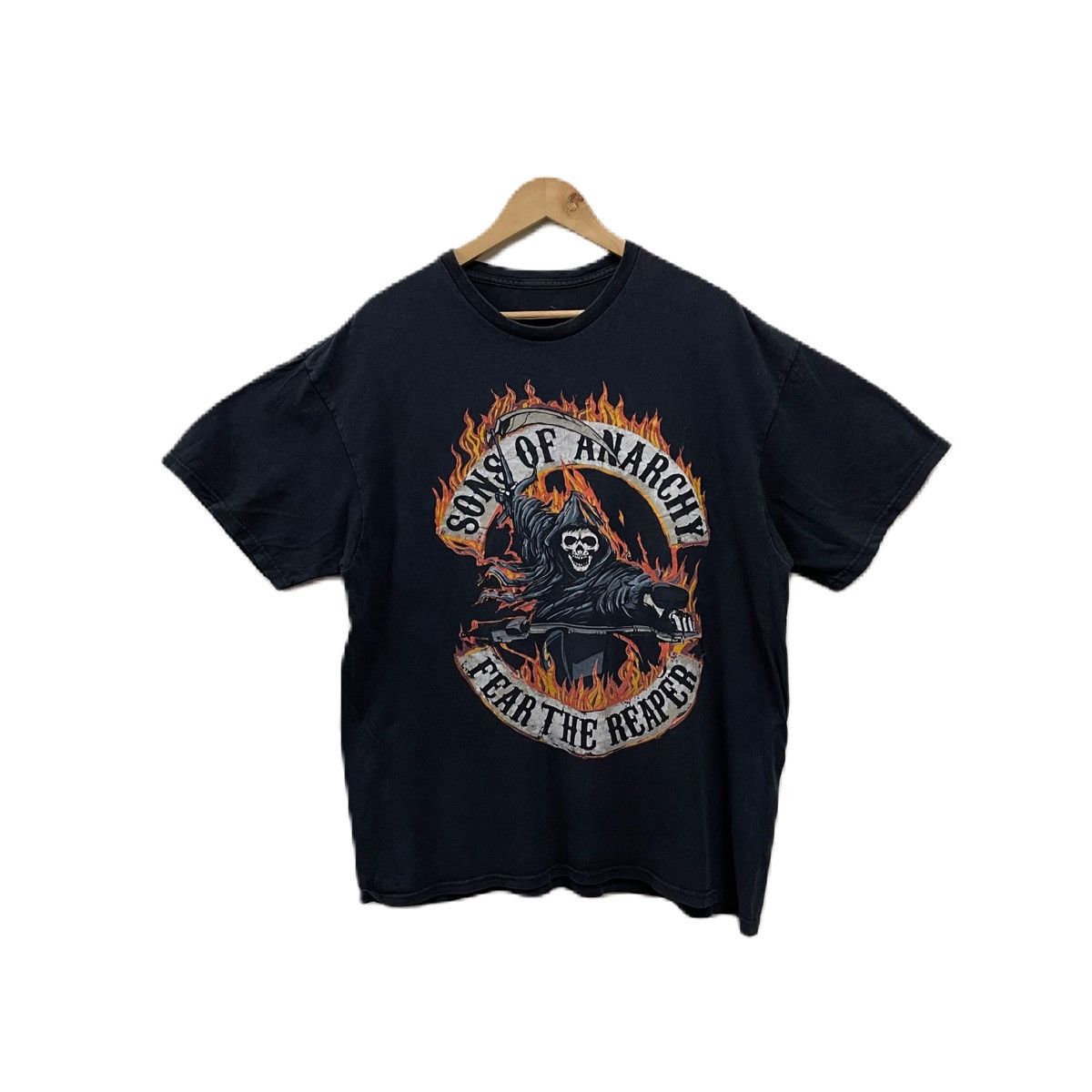Vintage Son of Anarchy Fear The Reaper Tshirt Size US L / EU 52-54 / 3 - 1 Thumbnail