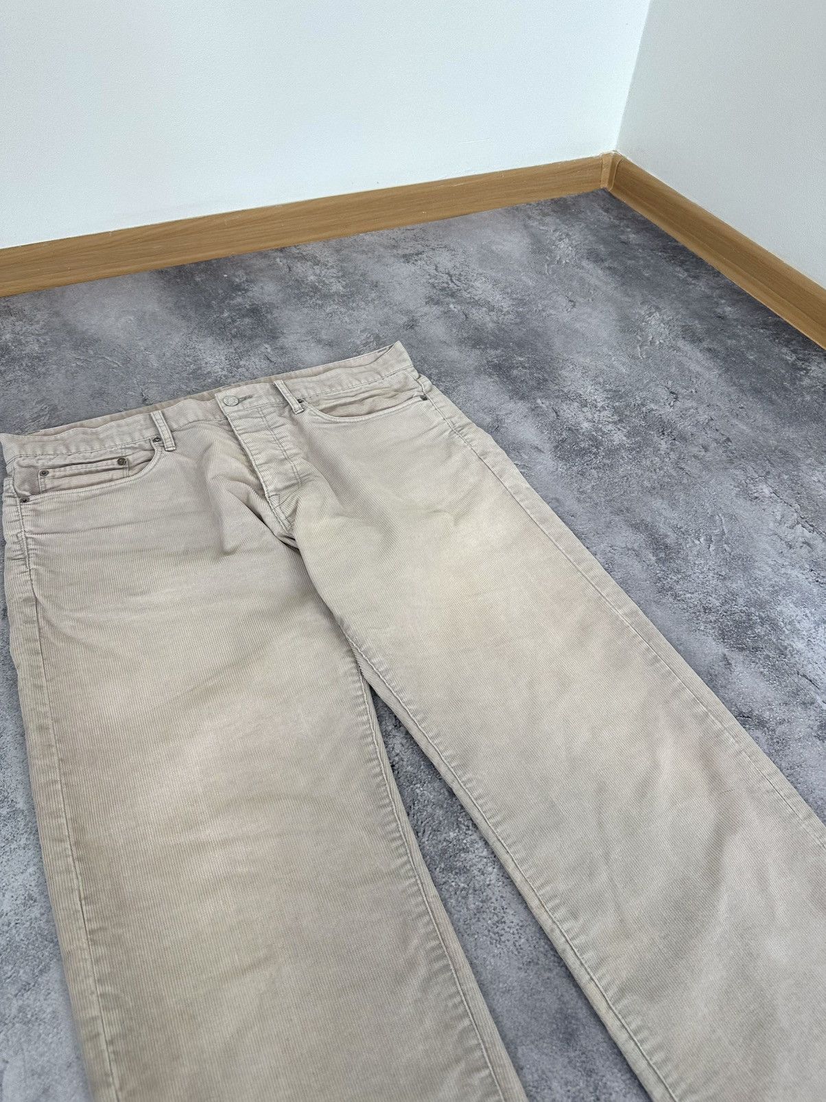 Helmut Lang Vintage Helmut Lang 2000's Archival Designer Corduroy Pants Size US 36 / EU 52 - 4 Thumbnail