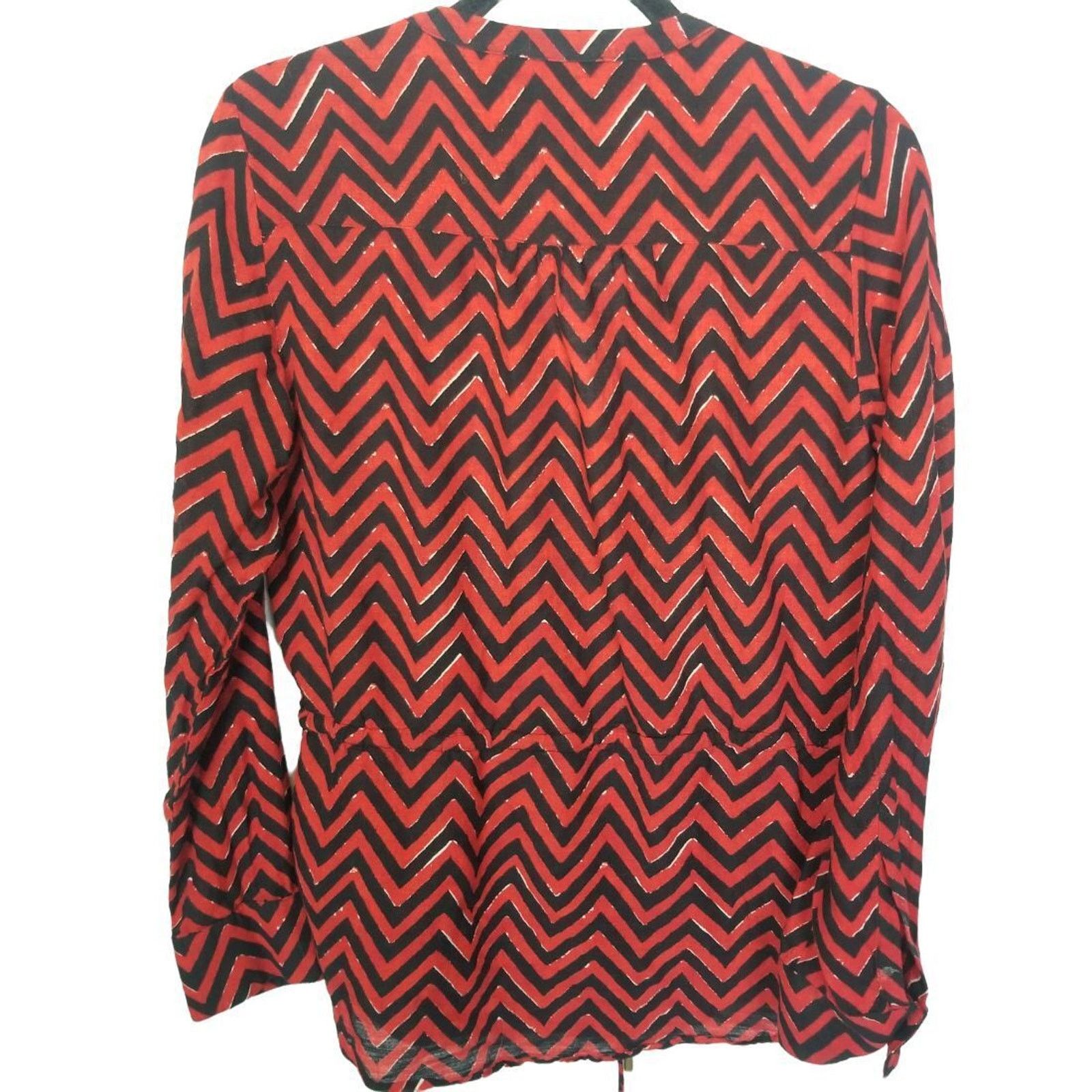 Lauren Ralph Lauren Lauren Ralph Lauren Womens Chevron Tunic Sz M Classic Preppy Size M / US 6-8 / IT 42-44 - 7 Thumbnail