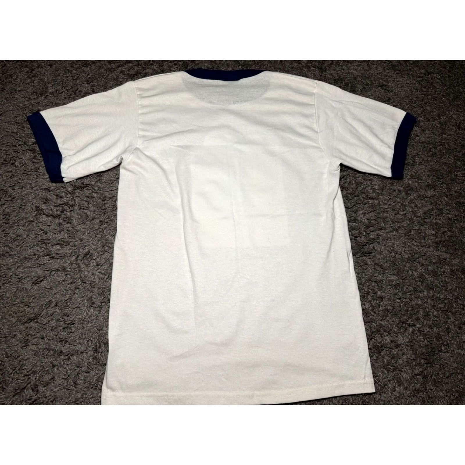 Changes VINTAGE Changes Star Wars Movie Promo Ringer Tee T Shirt Medium Mens White 90s Shirt Size US M / EU 48-50 / 2 - 4 Thumbnail
