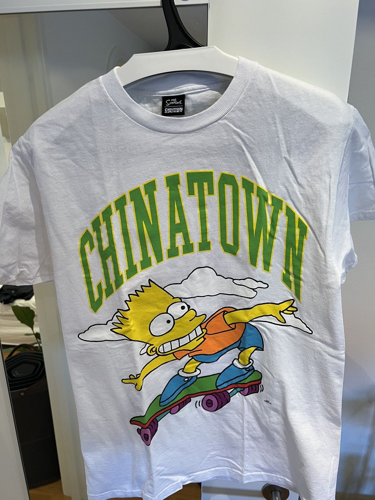 Chinatown Market Lisa Simpson Arc Logo Black Tee 2024 M