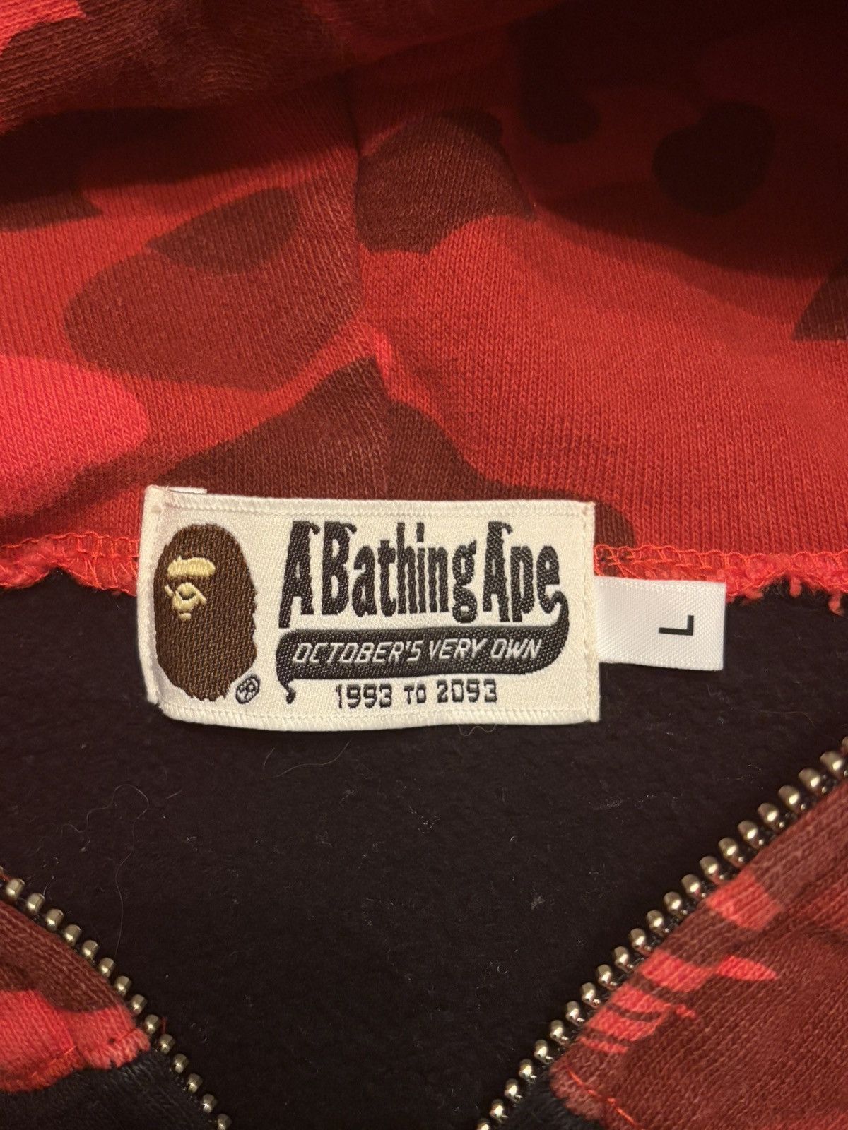Bape × October's Very Own BAPE X OVO Shark full zip hoodie Size US L / EU 52-54 / 3 - 2 Thumbnail