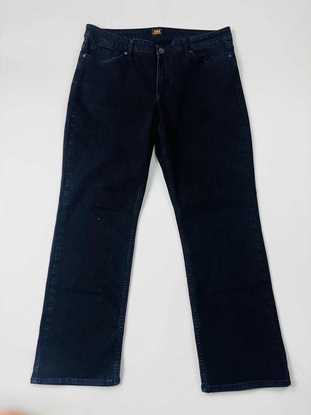 Lee Lee Vintage Jeans Denim Black Size 16 Womens Size 38" / US 16 / IT 52 - 3 Thumbnail