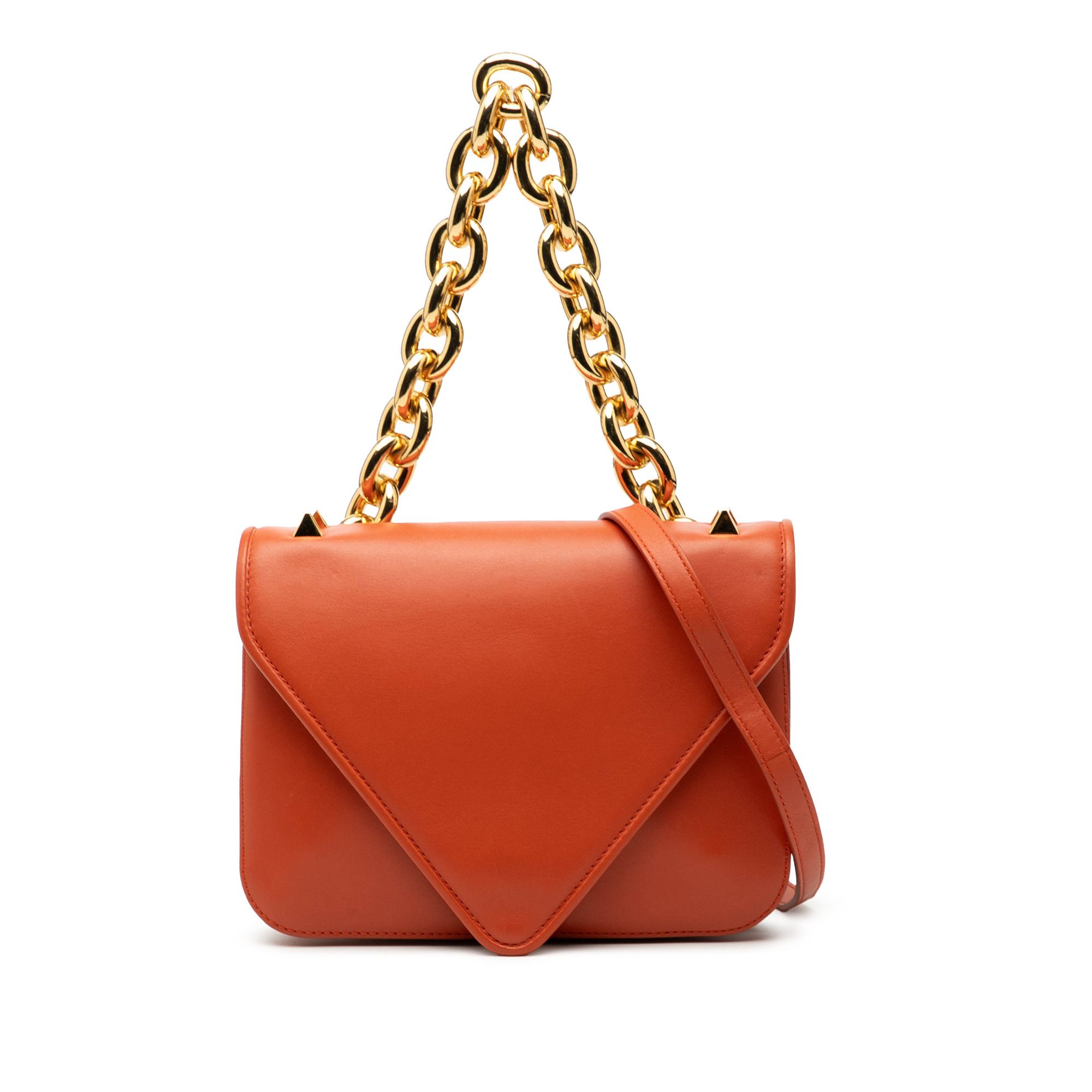 Bottega Veneta Bottega Veneta Small Leather Mount Envelope Chain Bag Size ONE SIZE - 1 Thumbnail