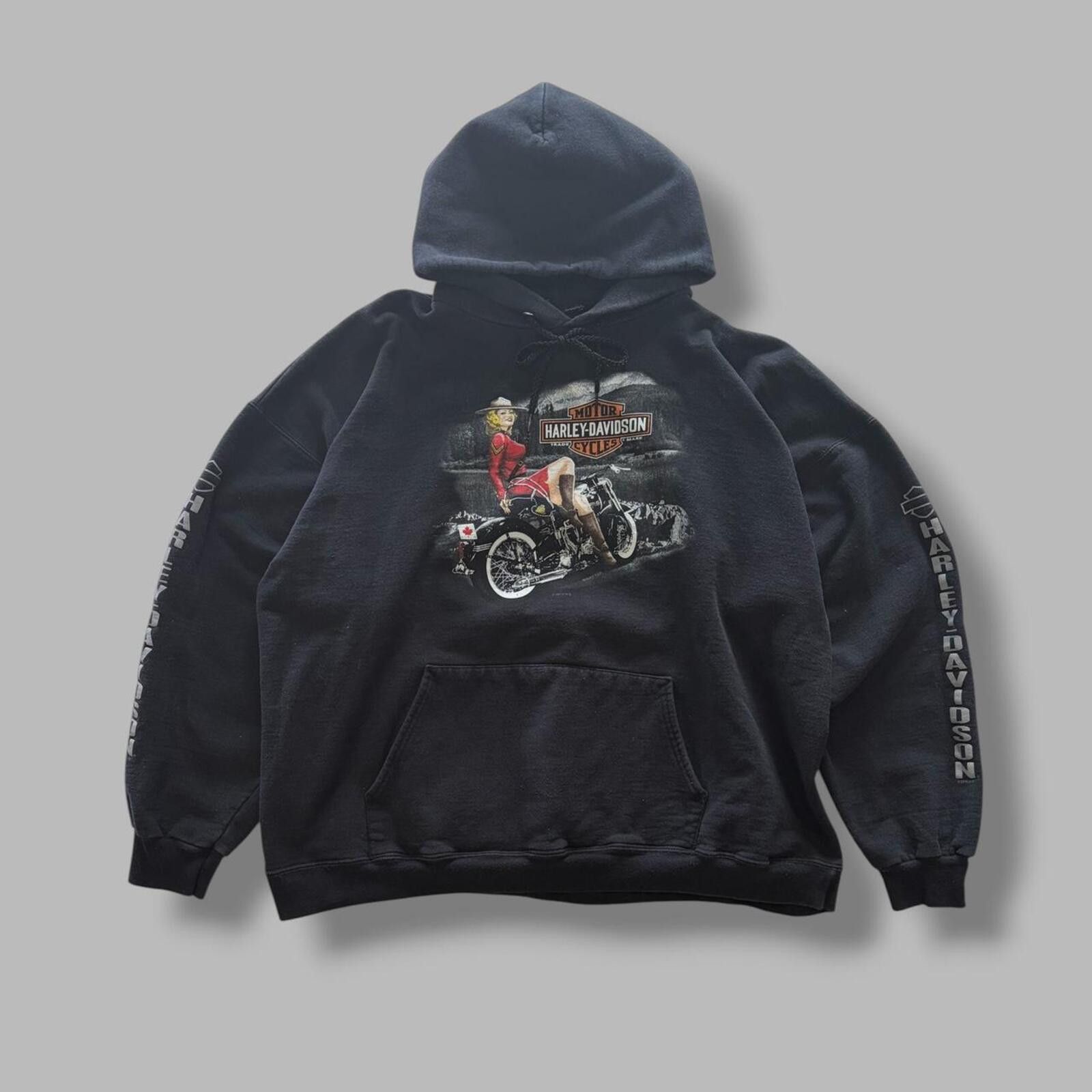 Harley Davidson Harley Davidson Eagle hoodie Size US XL / EU 56 / 4 - 1 Thumbnail