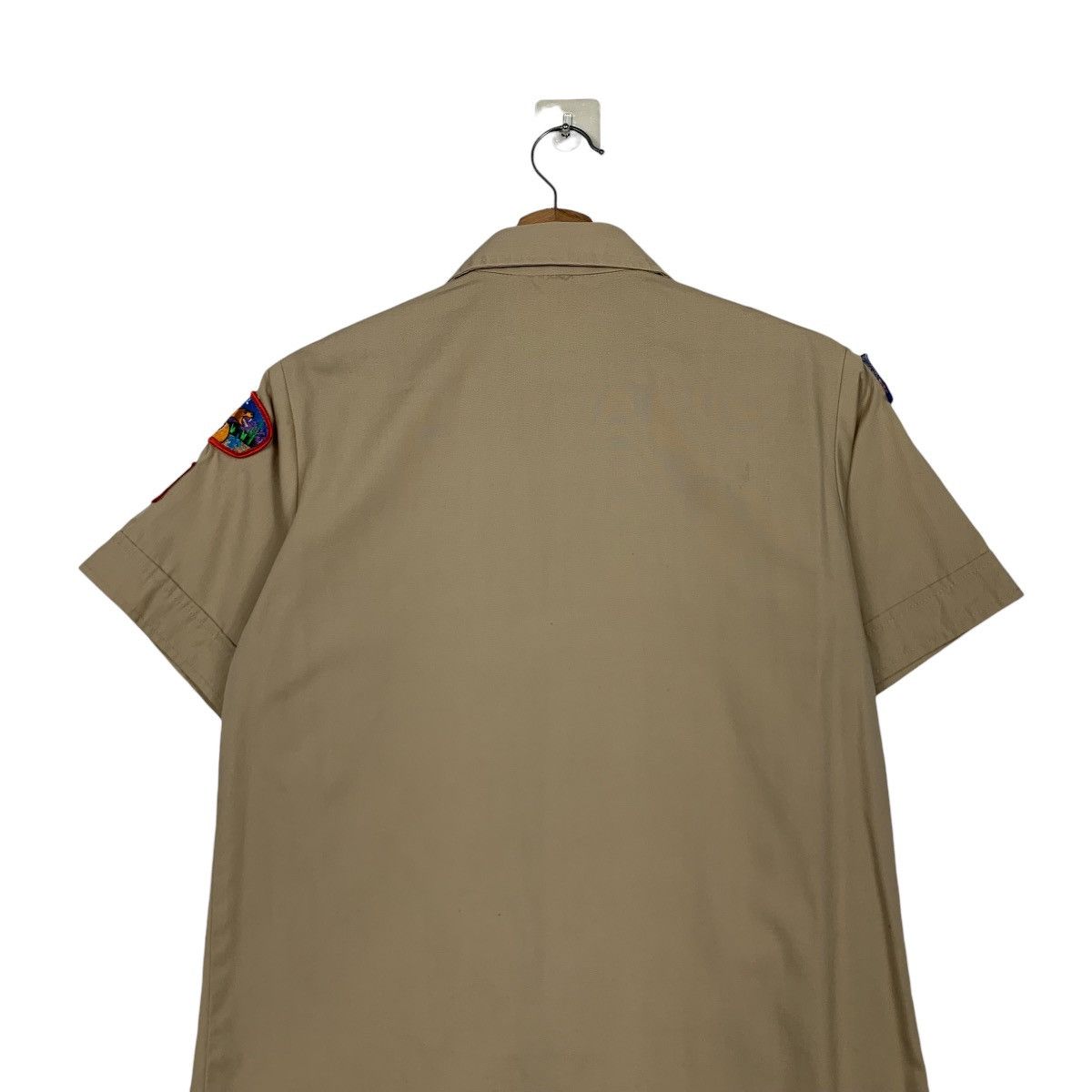 Vintage 90’s BOY SCOUTS of AMERICA Usa Made Shirt Youth L #2353-C105 Size US L / EU 52-54 / 3 - 8 Thumbnail