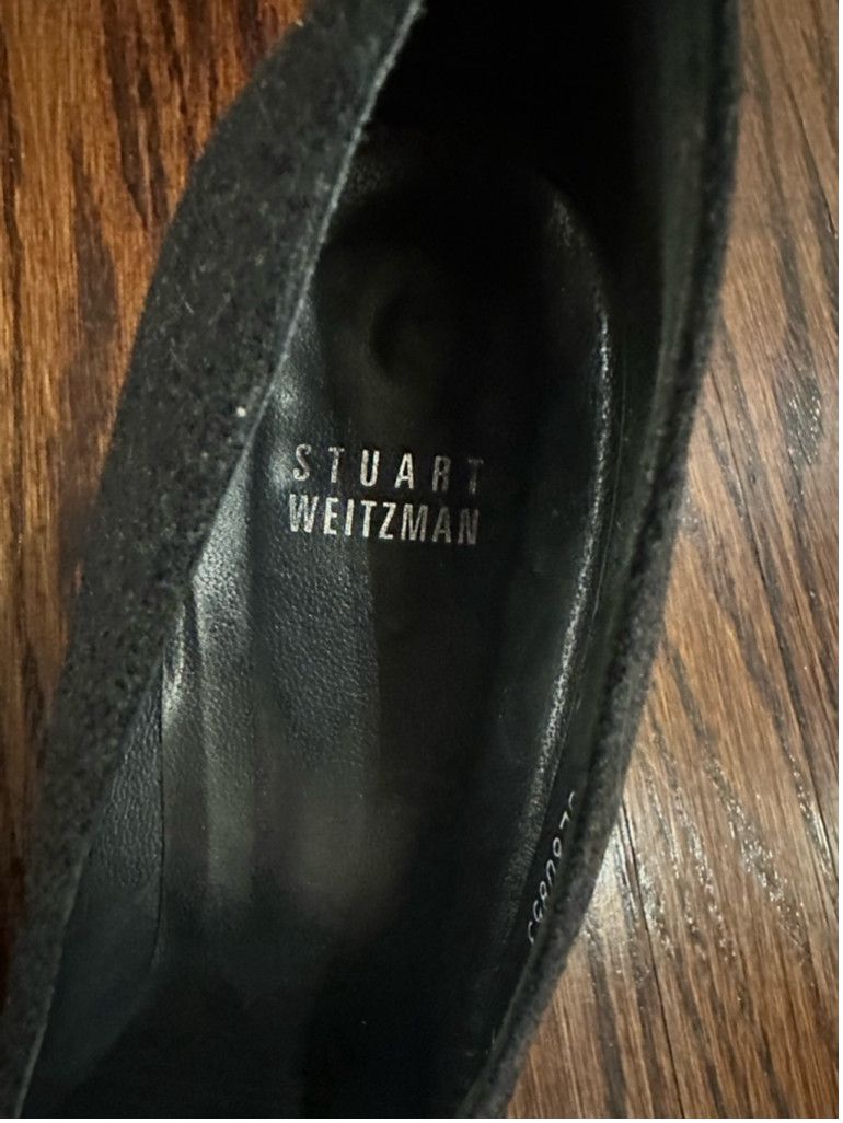 Stuart Weitzman Women's Stuart Weitzman Heels Size 9.5 Gray Size US 9.5 / IT 39.5 - 3 Thumbnail
