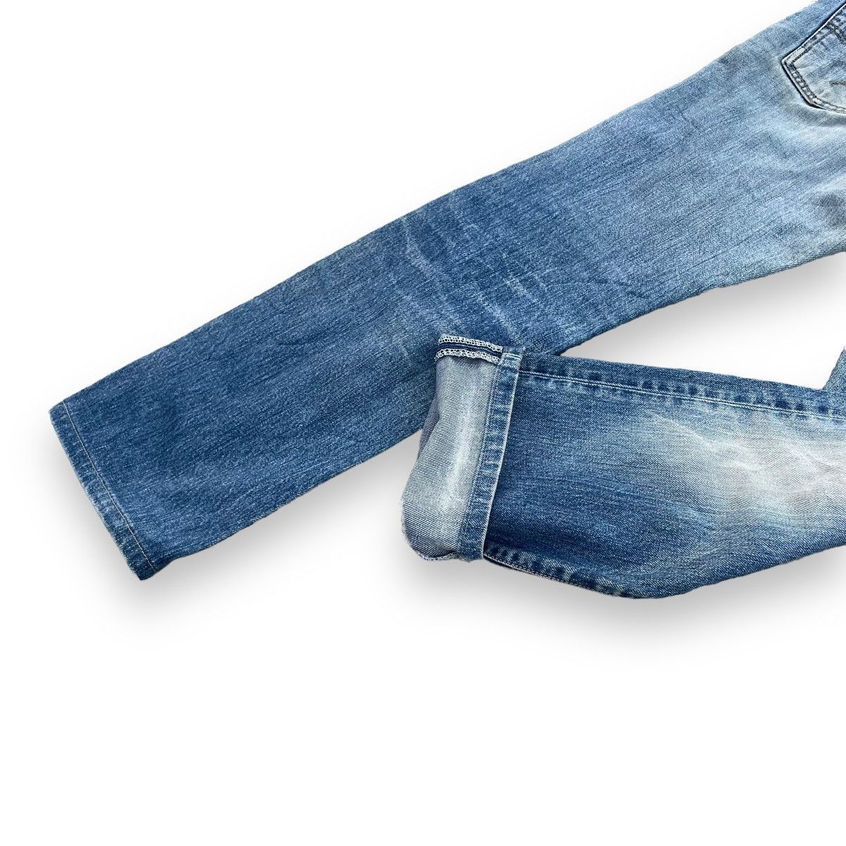 Blue Blue Japan 🇯🇵 VINTAGE BLUE BLUE JAPAN DISTRESSED DENIM PANTS Size 27" / US 4 / IT 40 - 9 Thumbnail