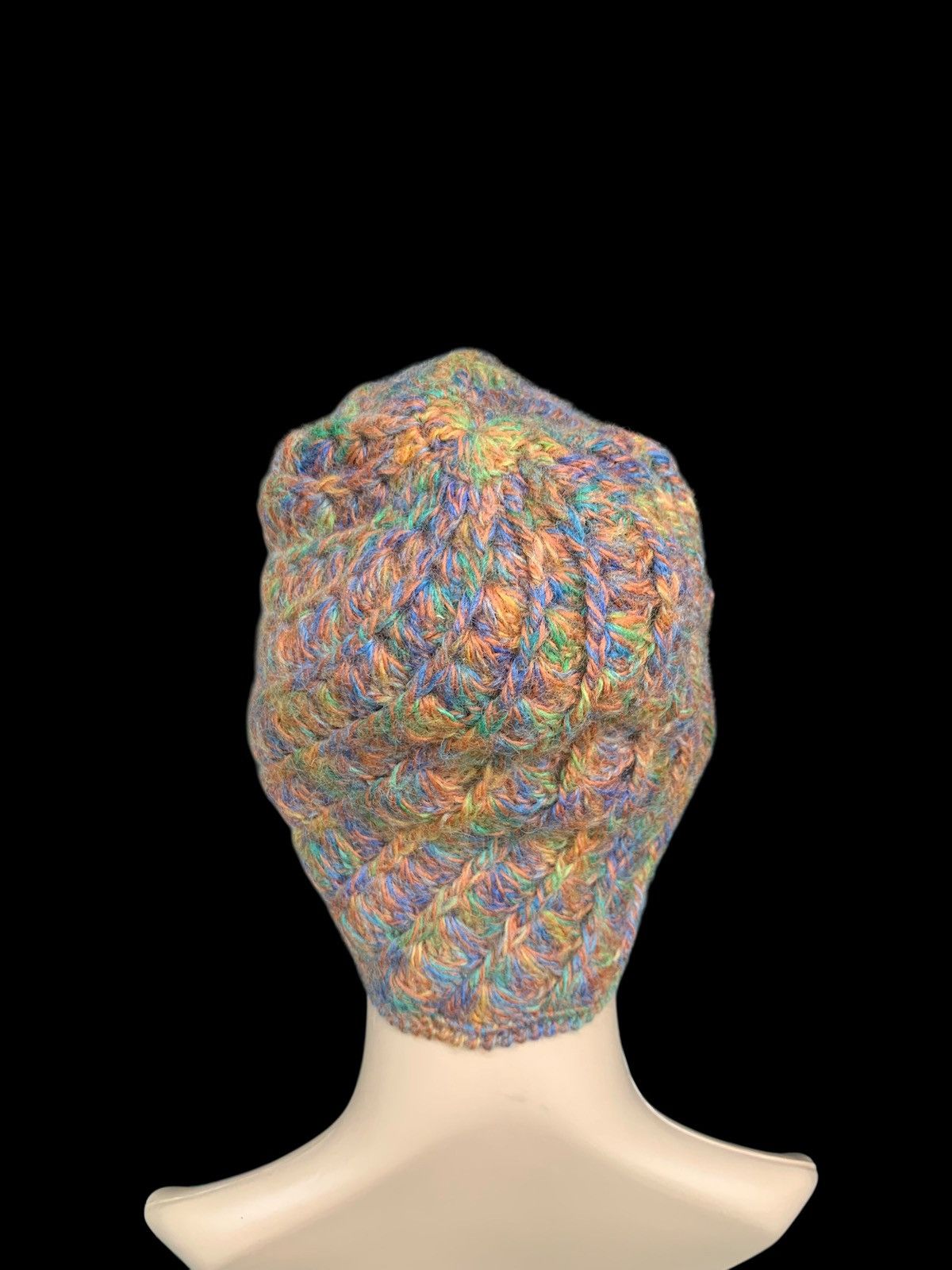 Japanese Brand × Kapital × Vintage Crochet Knitted Handmade Hairy Big Beanie Size ONE SIZE - 3 Thumbnail