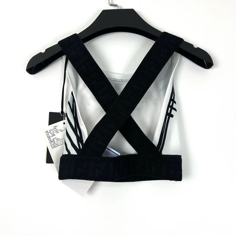 Fendi Fendi Black and White Sport Tank Top Size M / US 6-8 / IT 42-44 - 2 Thumbnail