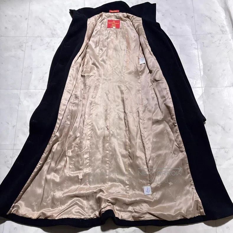 Vivienne Westwood Vivienne Westwood 3D Flower Bud Hem Wool Coat Size S / US 4 / IT 40 - 5 Thumbnail