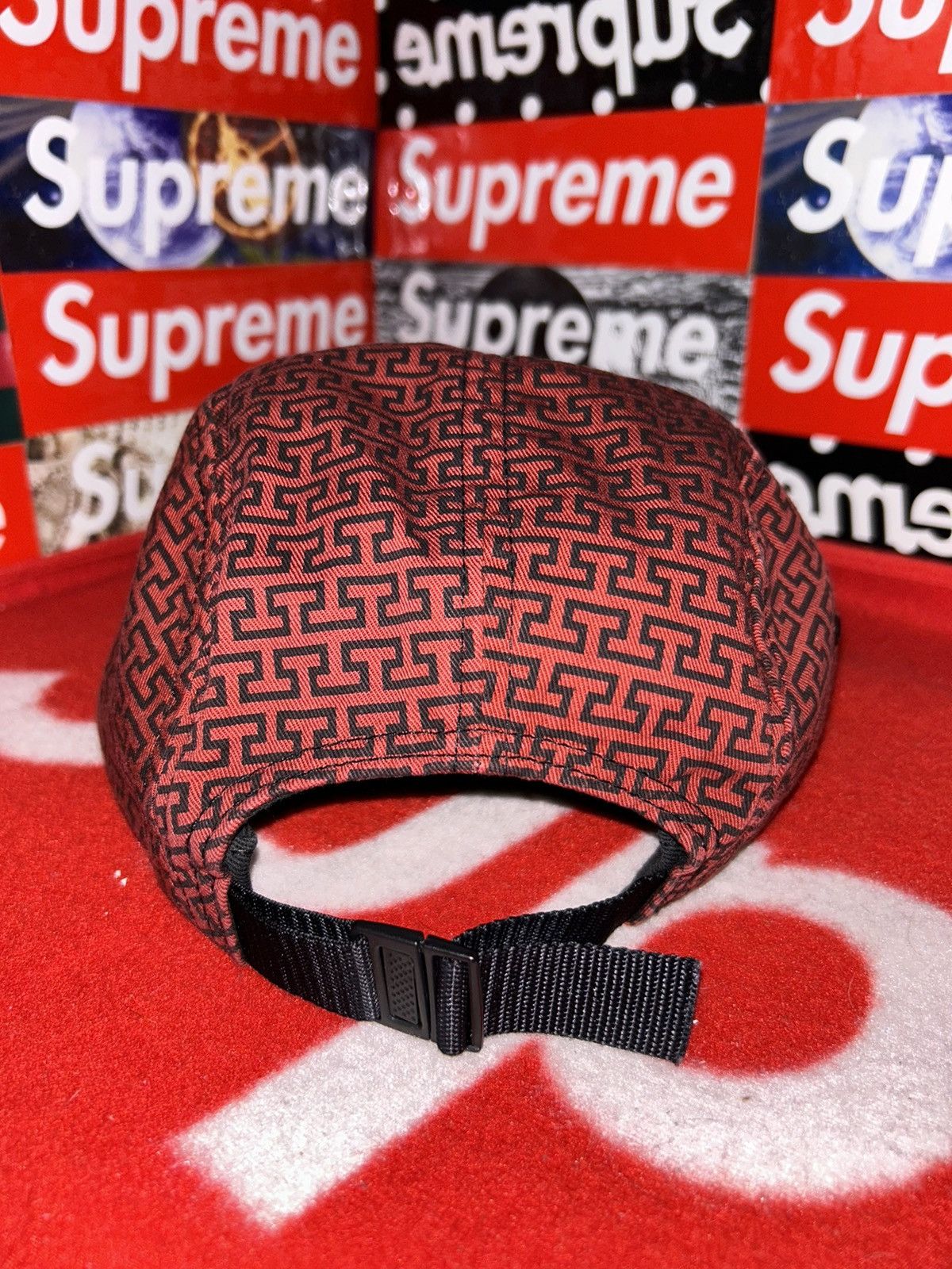 Supreme Supreme Motif Camp Cap FW12 RARE HAT Size ONE SIZE - 4 Thumbnail