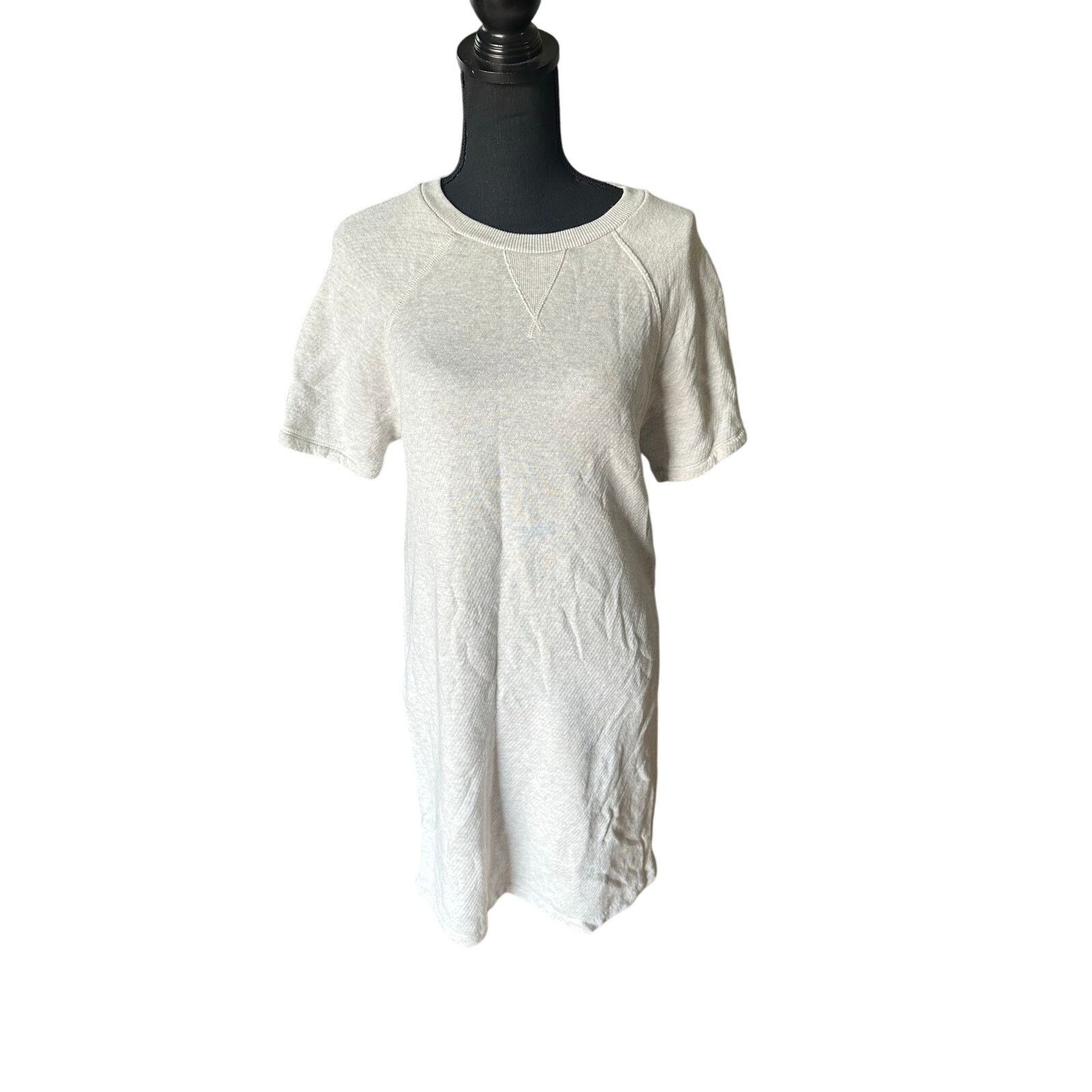 Madewell Madewell Mwl Airyterry Sweatshirt Dress Heather Light Grey Size XS / US 0-2 / IT 36-38 - 1 Thumbnail