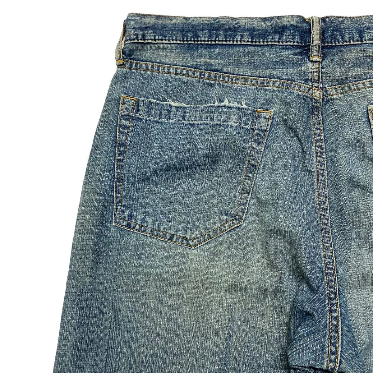 Swagger SWAGGER Mud Wash Distressed Denim Jeans Size US 34 / EU 50 - 10 Thumbnail