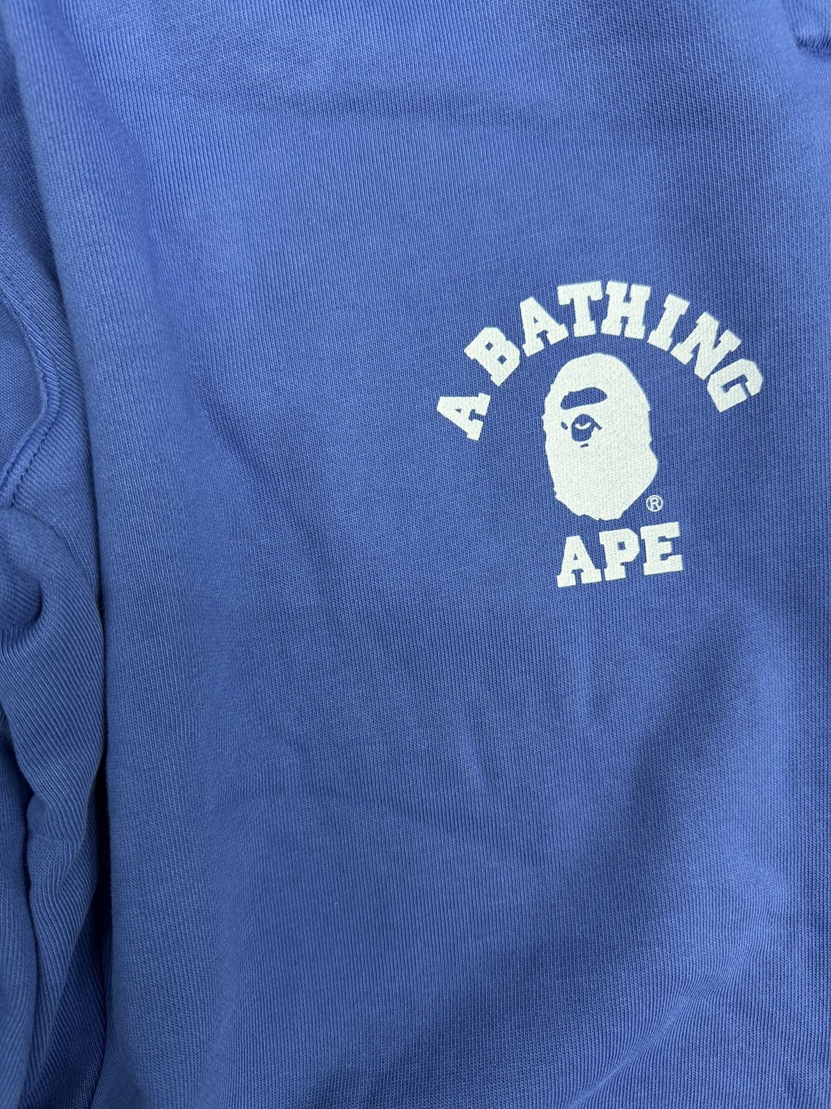 Bape Bape College One Point Overdye Sweatpants Size US 30 / EU 46 - 2 Thumbnail