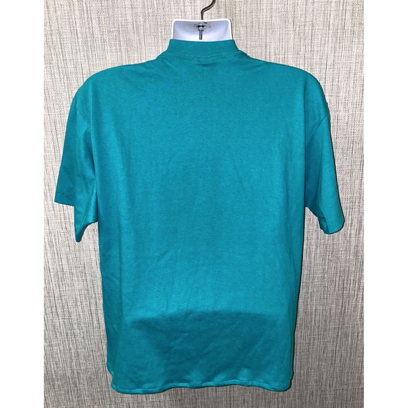Altea VINTAGE MSP Gold Teal Ocean City T-Shirt Mens XL Short Sleeve Size XL Regular Cotton Shirt Size US XL / EU 56 / 4 - 3 Thumbnail