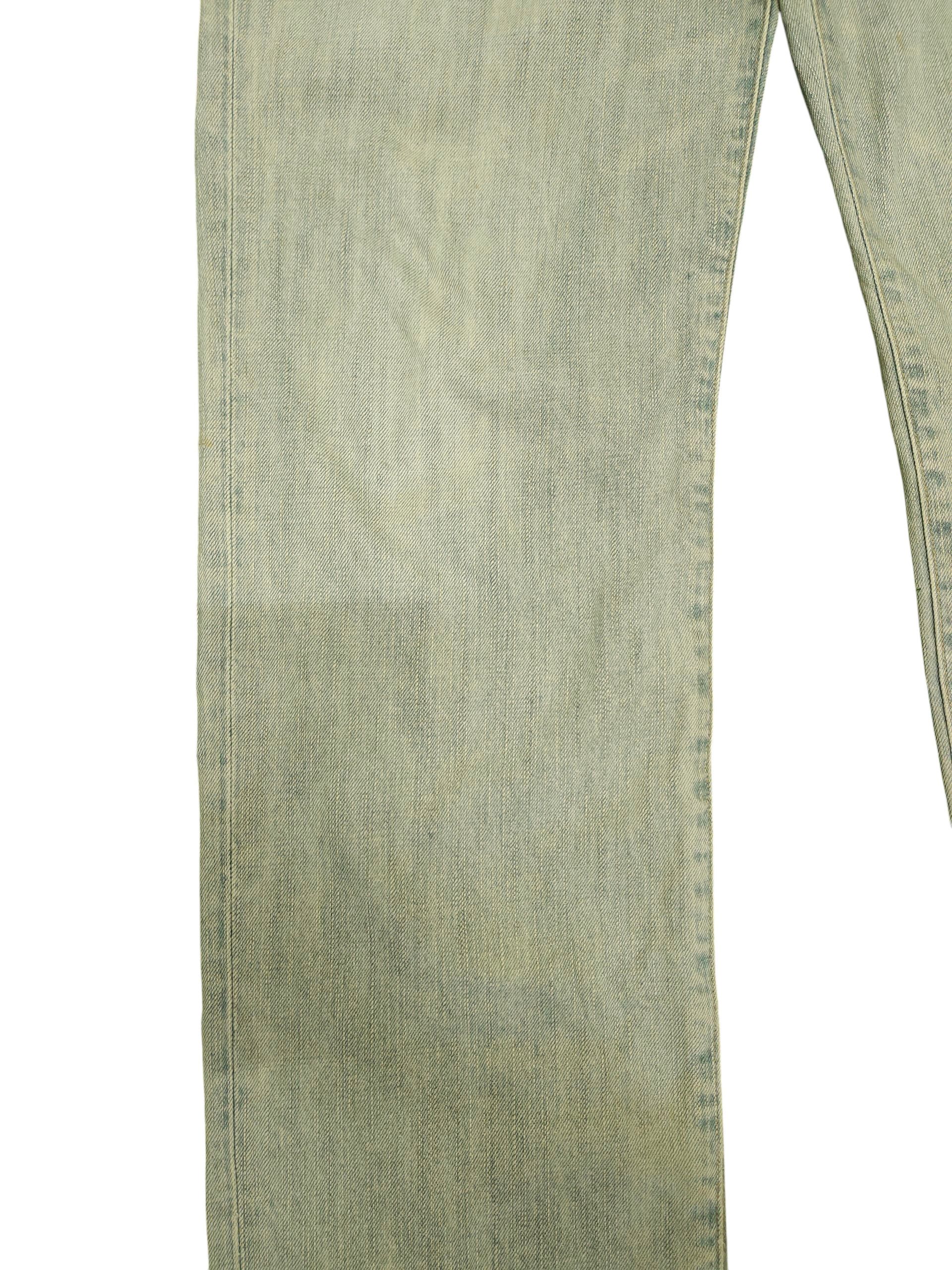 Levi's Vintage Clothing Vintage Levis 552 Regular Rusty Light Wash Denim Jeans Size US 34 / EU 50 - 4 Thumbnail