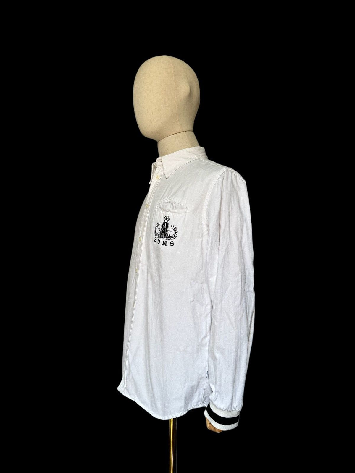 ANDSUNS 00’s Andsuns oxford button up ringer sleeve Size US M / EU 48-50 / 2 - 7 Thumbnail