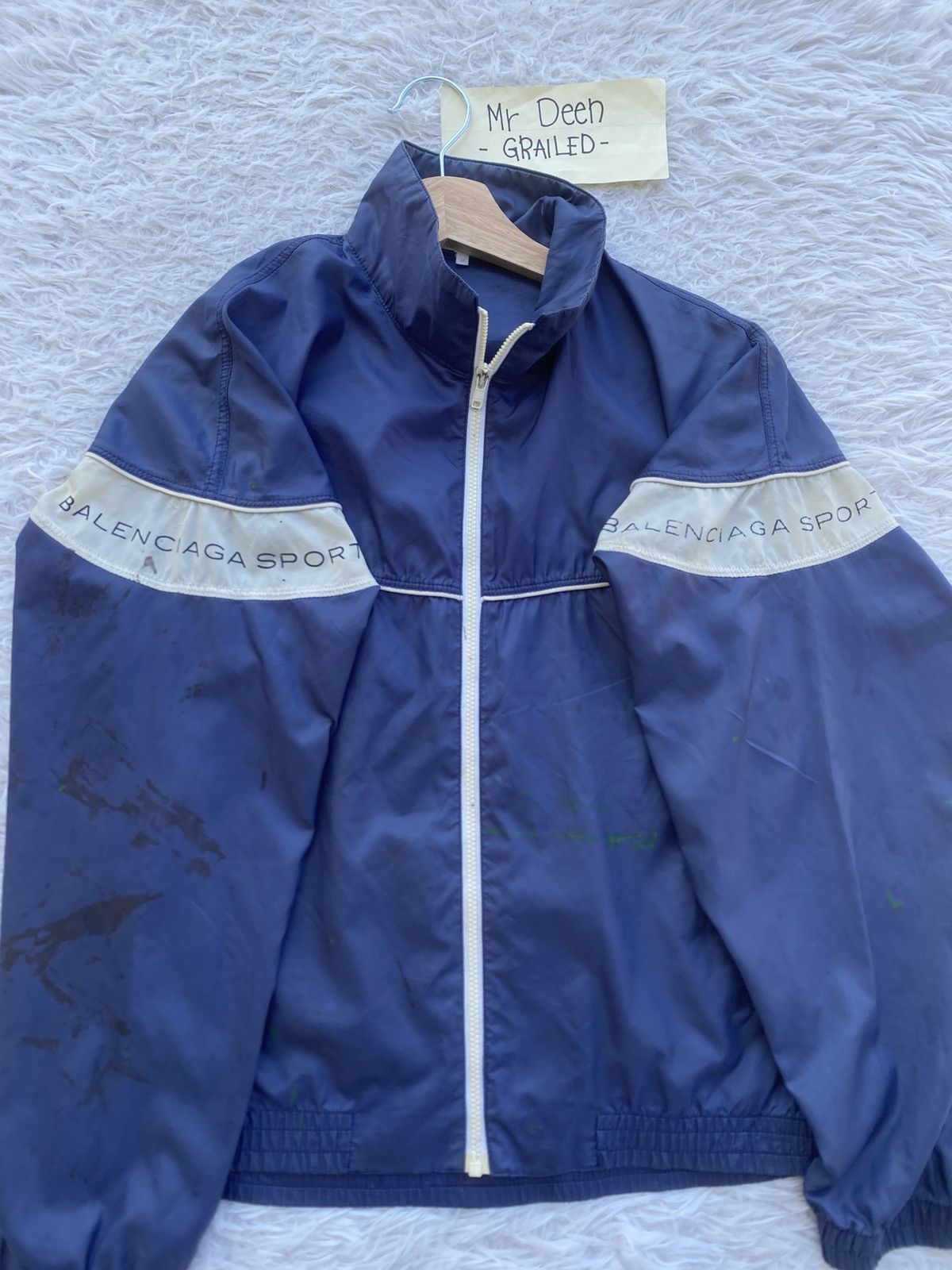 Balenciaga Rare Vintage Balenciaga Sports Windbreaker Size US M / EU 48-50 / 2 - 5 Thumbnail