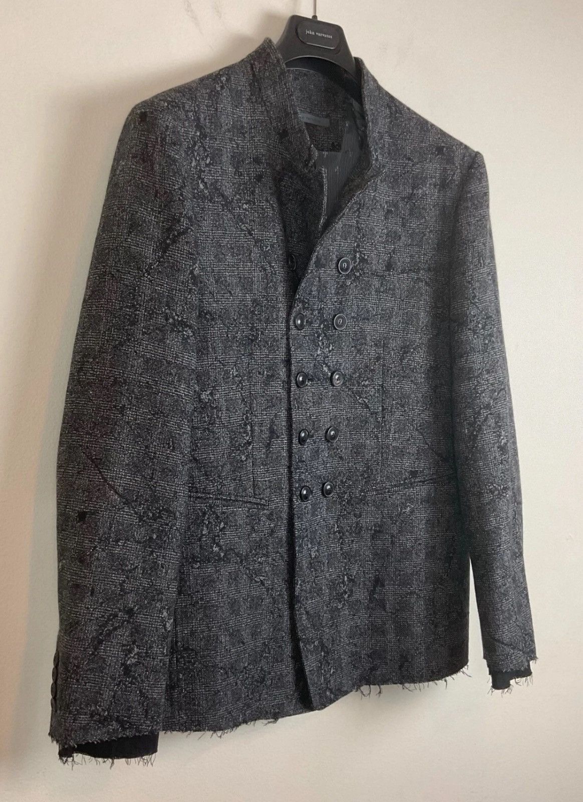 John Varvatos John Varvatos Double-Breasted Jacket Coat Size 48R - 3 Thumbnail