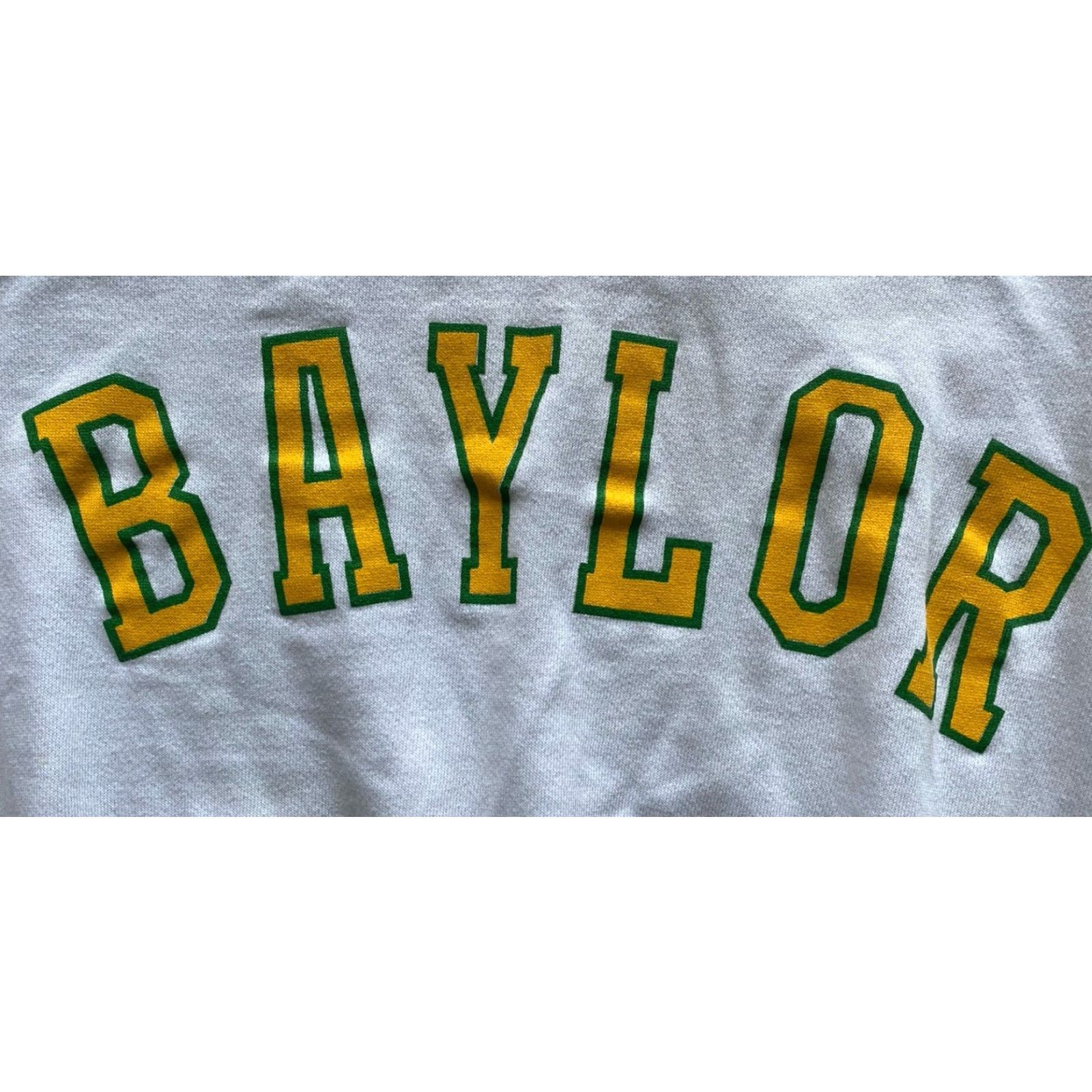 Anvil VINTAGE Anvil Sweatshirt Baylor College Made In USA Mens L White Long Sleeve USA University College Pullover Wear Size US L / EU 52-54 / 3 - 4 Thumbnail