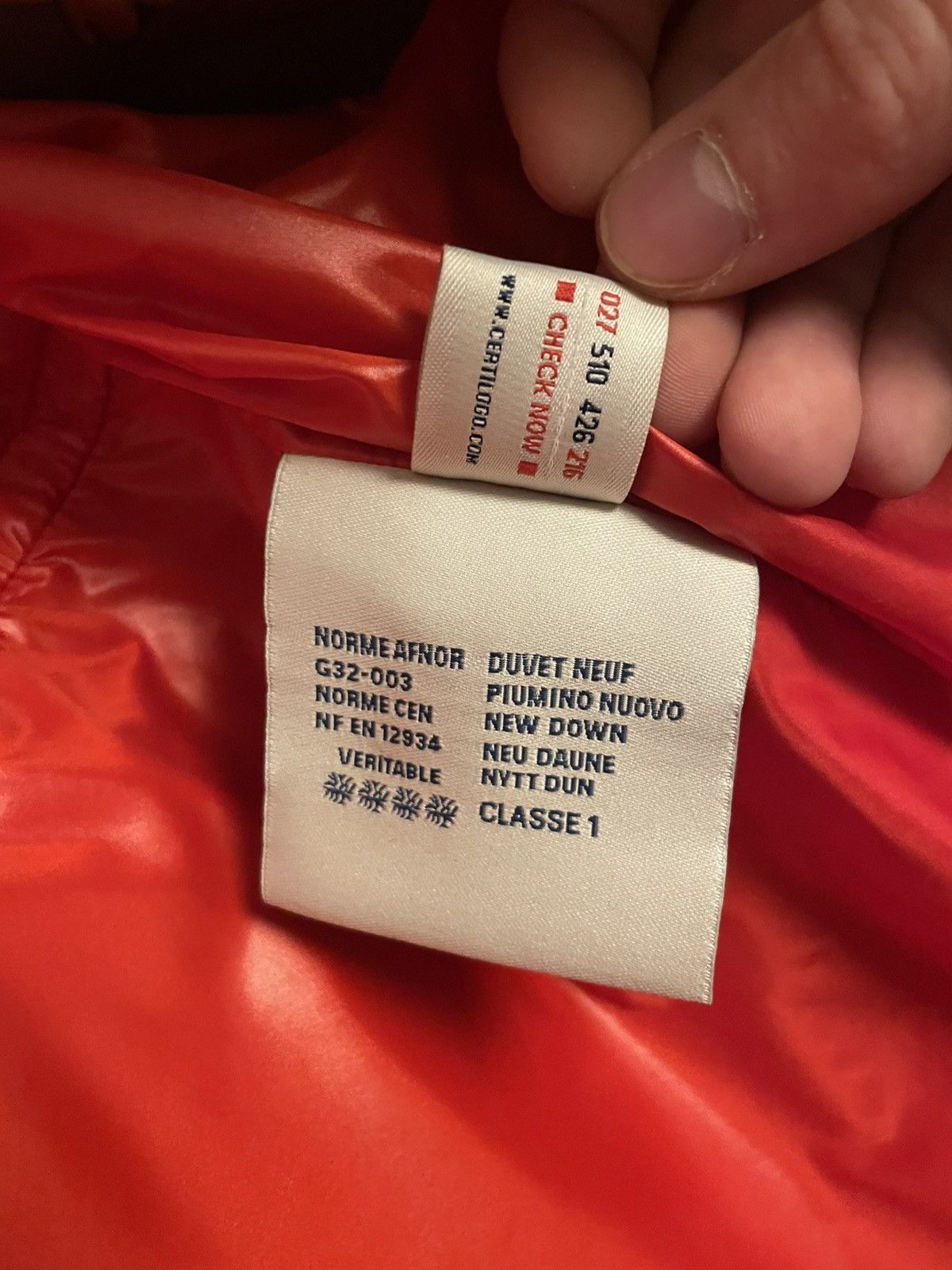 Moncler Red Moncler Vest Size US M / EU 48-50 / 2 - 5 Thumbnail