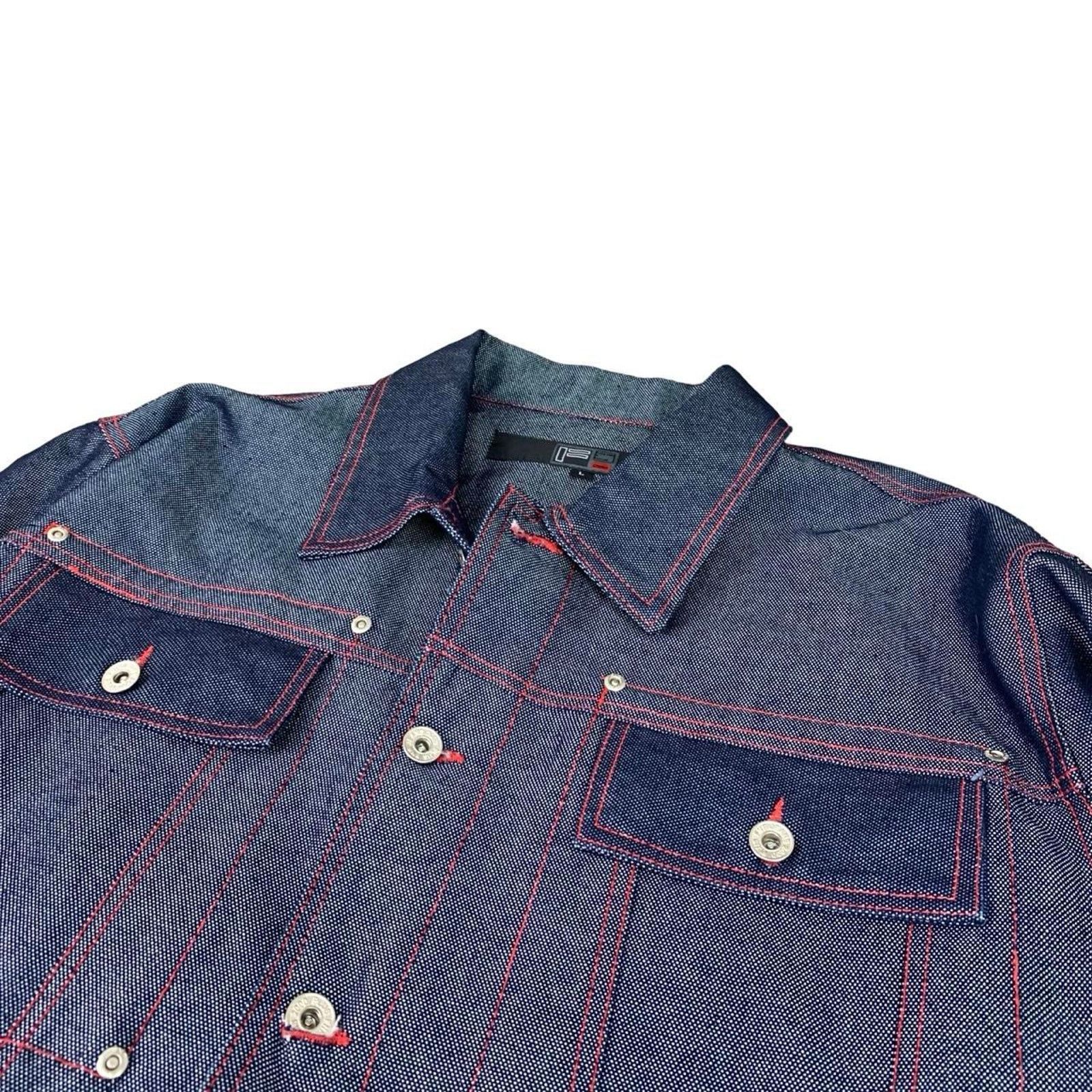 Fubu × JNCO × Southpole Jnco fubu style denim jacket Size US L / EU 52-54 / 3 - 2 Thumbnail