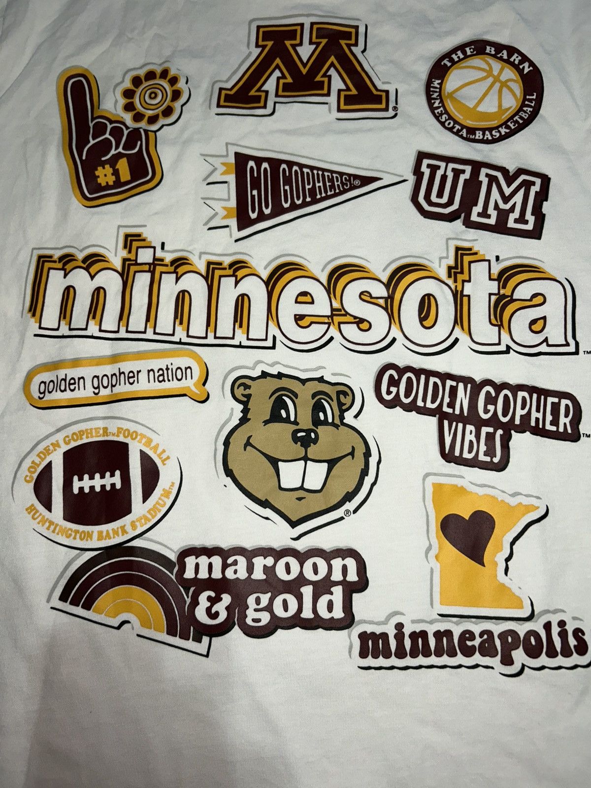 Champion × NCAA Minnesota golden gophers NCAA champion t-shirt Size US M / EU 48-50 / 2 - 4 Thumbnail
