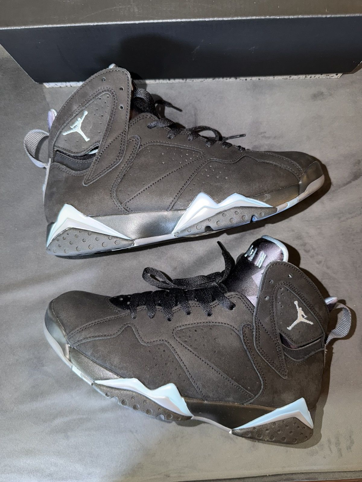 Jordan Brand Jordan 7 Retro ‘Chambray’ Size 8M Size US 8 / EU 41 - 1 Thumbnail