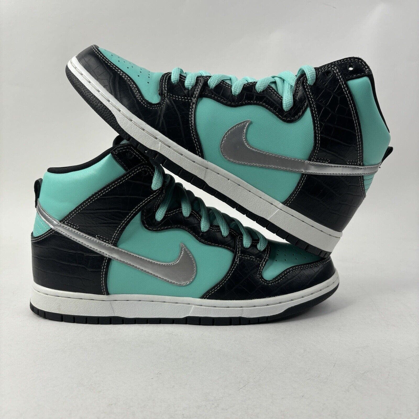 Nike Nike SB Dunk High Premium x Diamond Supply Co. “Tiffany” | Grailed