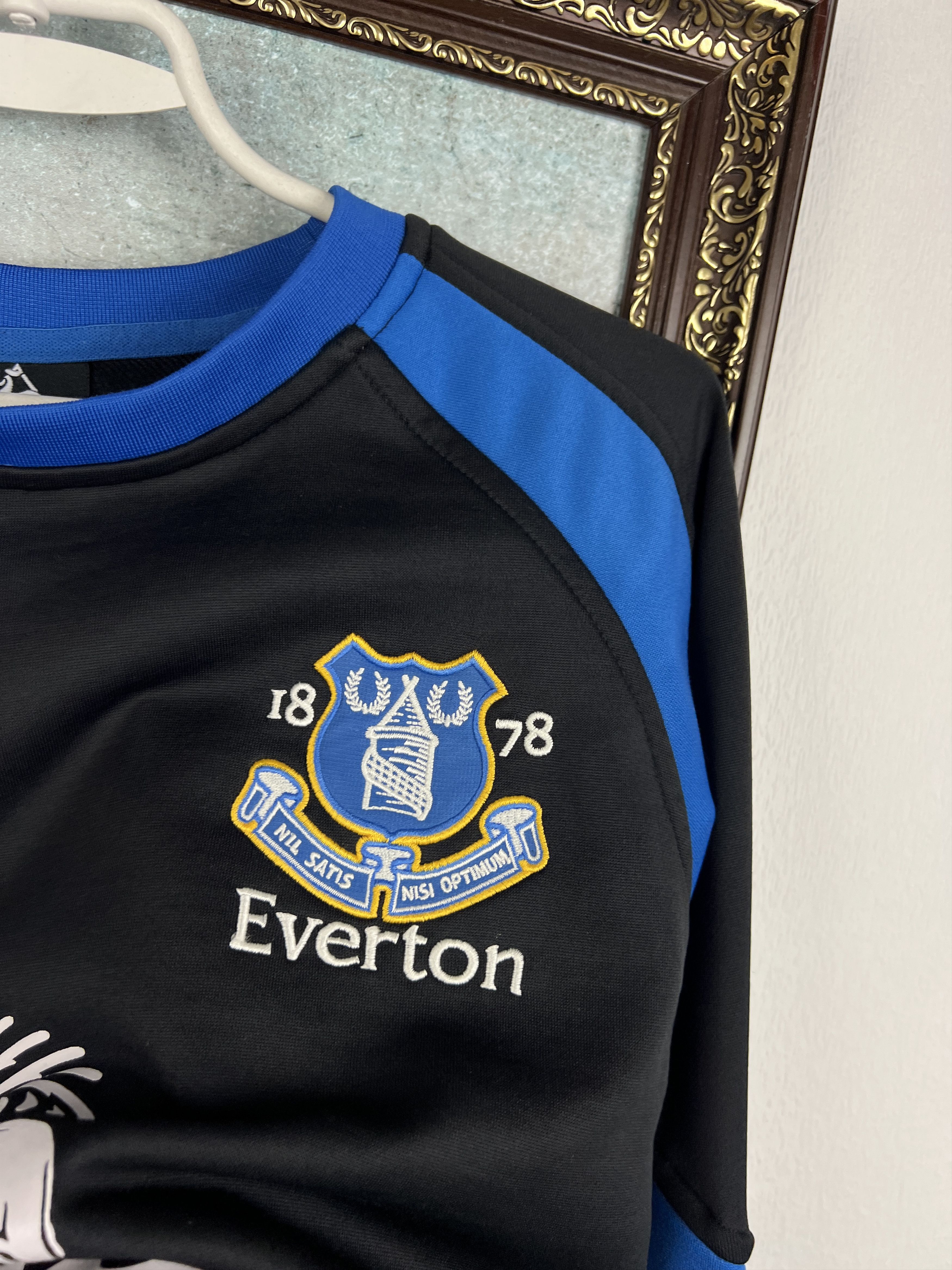 Le Coq Sportif Vintage Everton Football Sweatshirt Soccer Crewneck Track Size US L / EU 52-54 / 3 - 4 Thumbnail