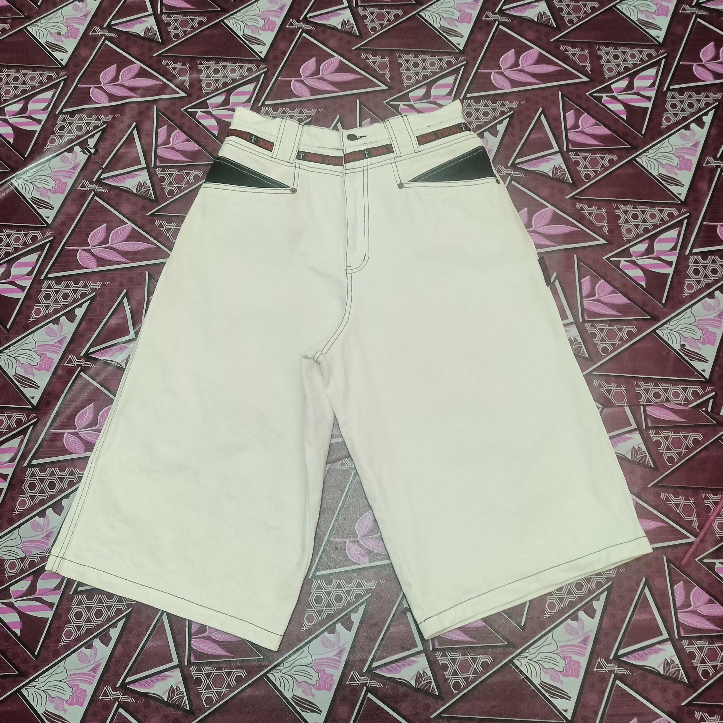 Dogtown Dogtown Baggy Jeans Jnco Style Hip Hop Size US 29 - 2 Thumbnail