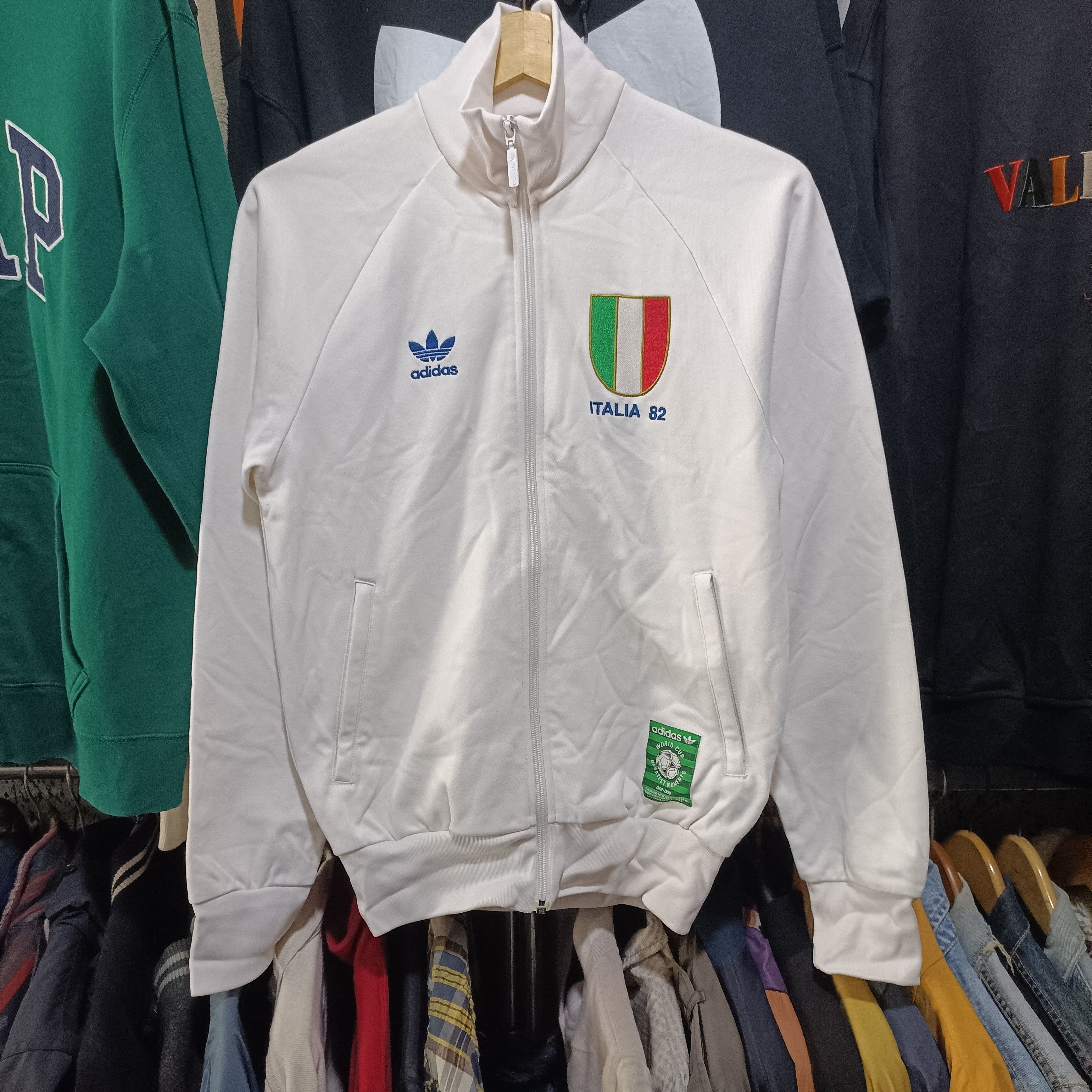 Adidas 2000s Tracktop Adidas Italia Forza Azzurri Y2k Size US XS / EU 42 / 0 - 1 Thumbnail