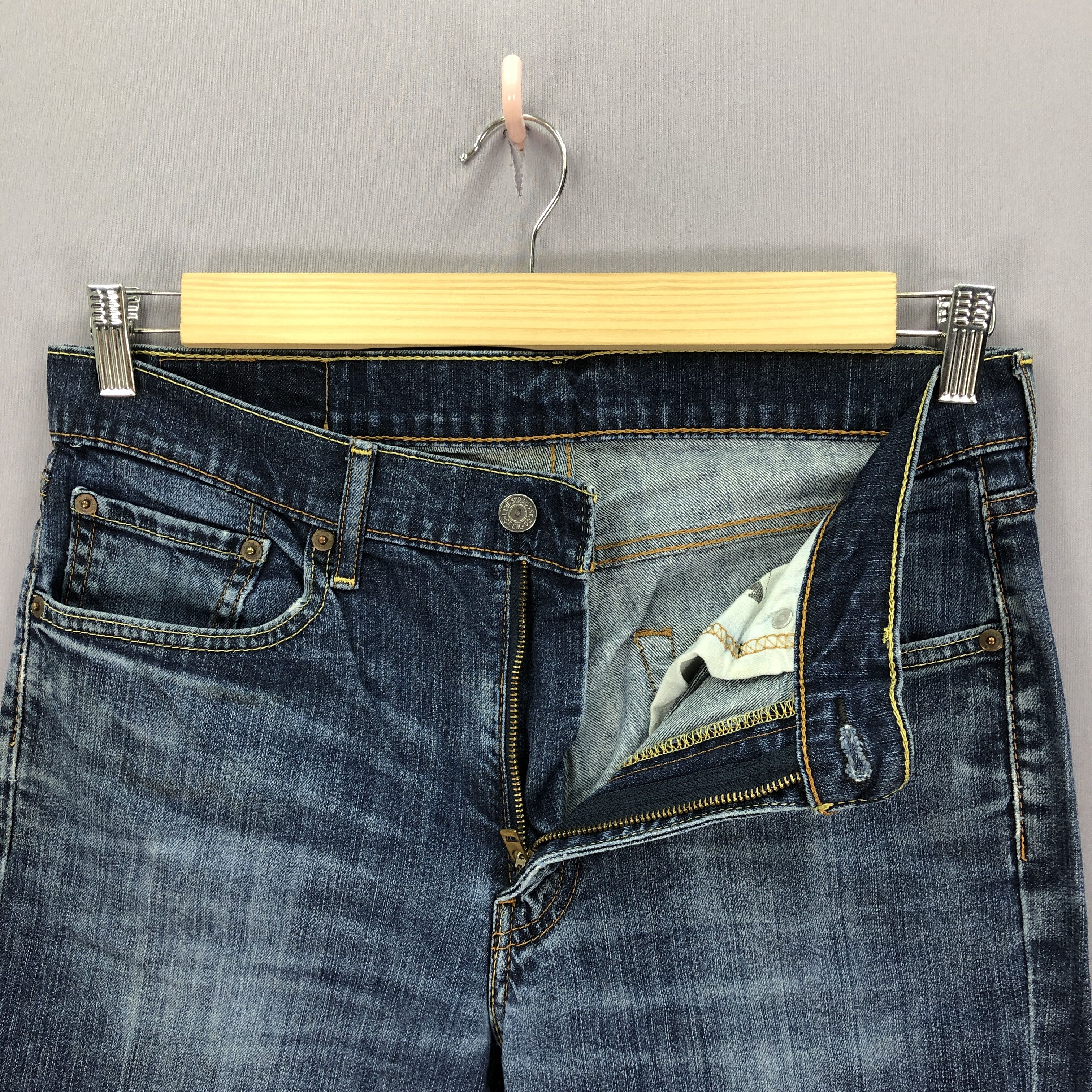 Levi's Vintage Ripped Levis 541 Jeans Distressed Levi's Blue Denim Size US 32 / EU 48 - 5 Thumbnail