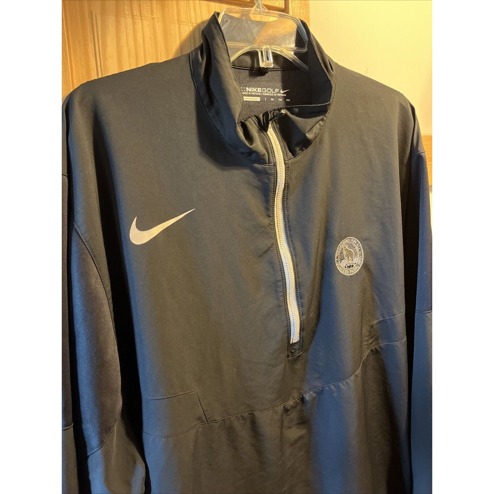 Nike Nike Golf Shirt Men XXL Black 1/4 Zip LS Glacier Park Jacket Size US XXL / EU 58 / 5 - 6 Thumbnail