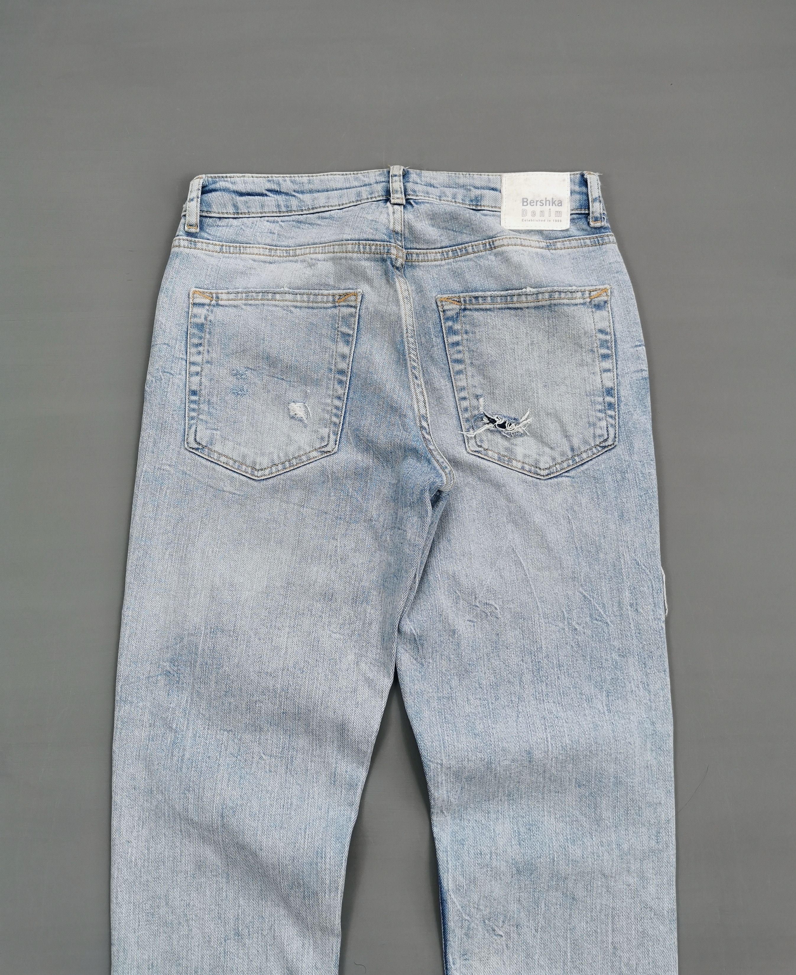 Bershka Bershka Ripped Skinny Fit Stretchable Jeans Size US 29 - 5 Thumbnail