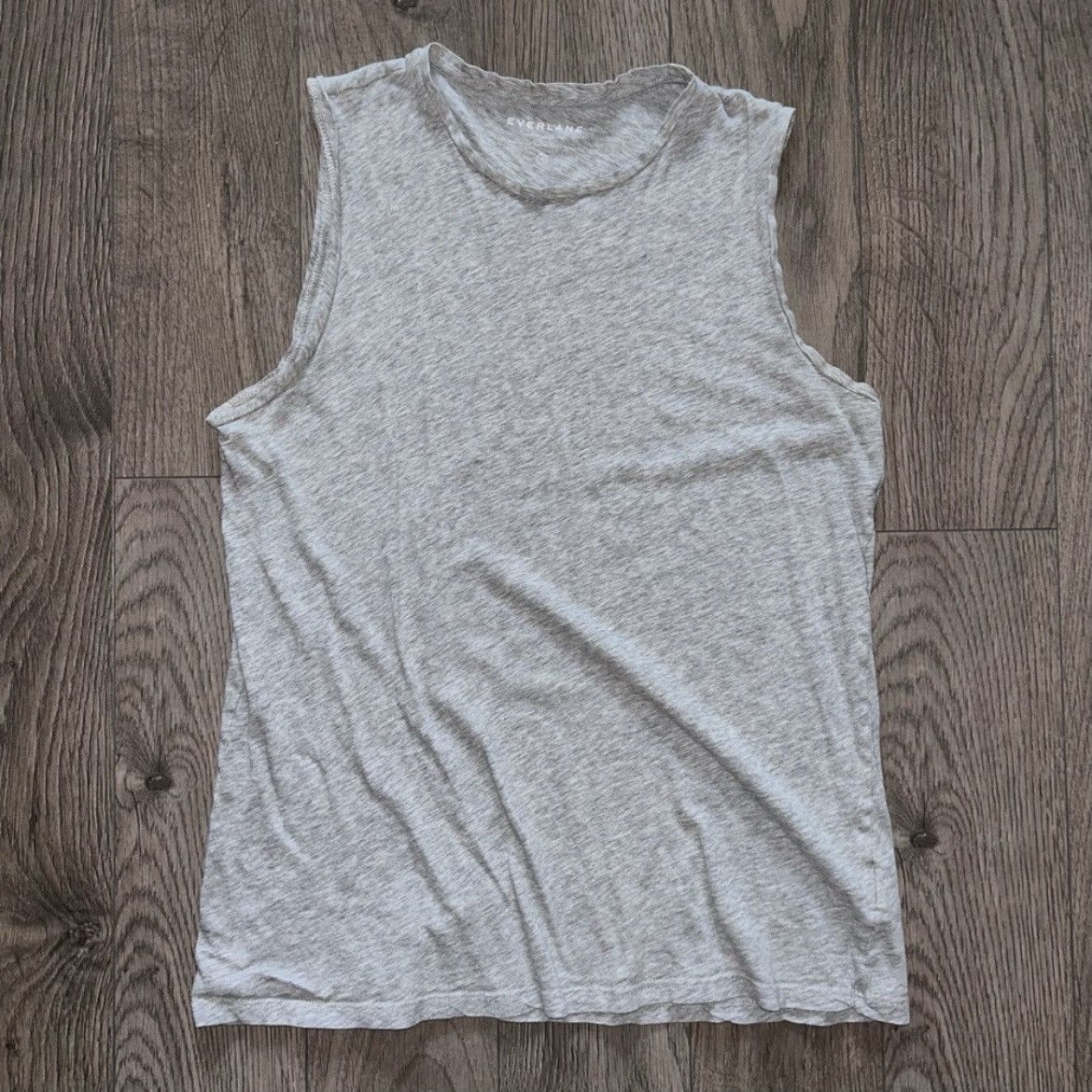 Everlane Everlane Grey Tank 100% Pima Cotton Made in the USA Size S Size S / US 4 / IT 40 - 1 Thumbnail