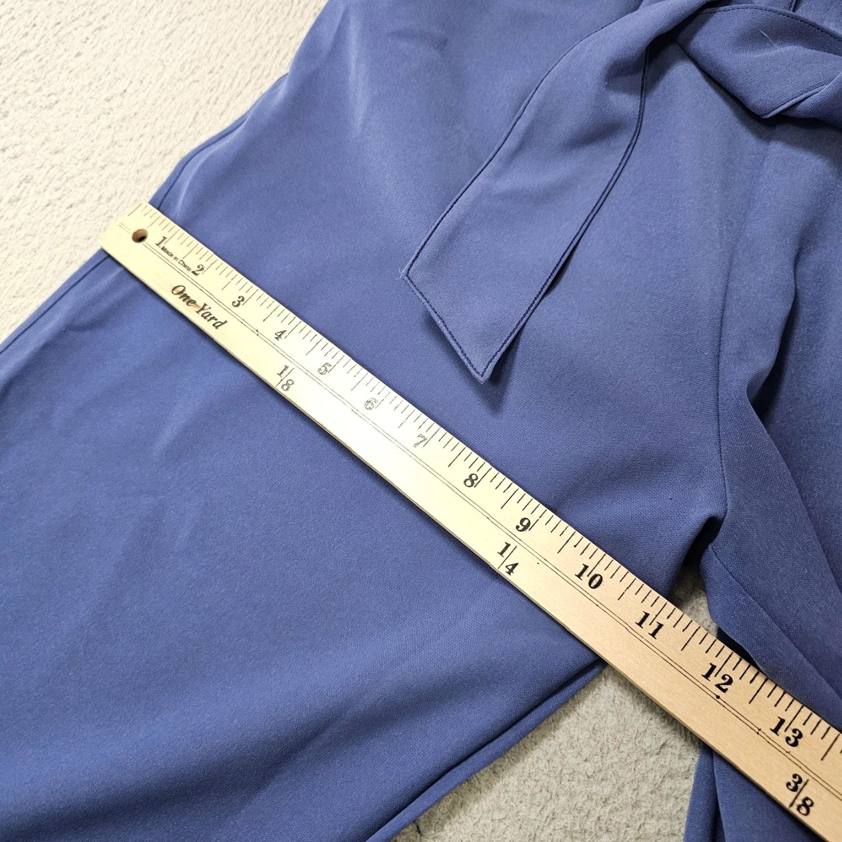 Lululemon Lululemon Pants Womens 2 Blue Paperbag High Rise Wide Leg Belted Pull On Casual Size 26" / US 2 / IT 38 - 6 Thumbnail